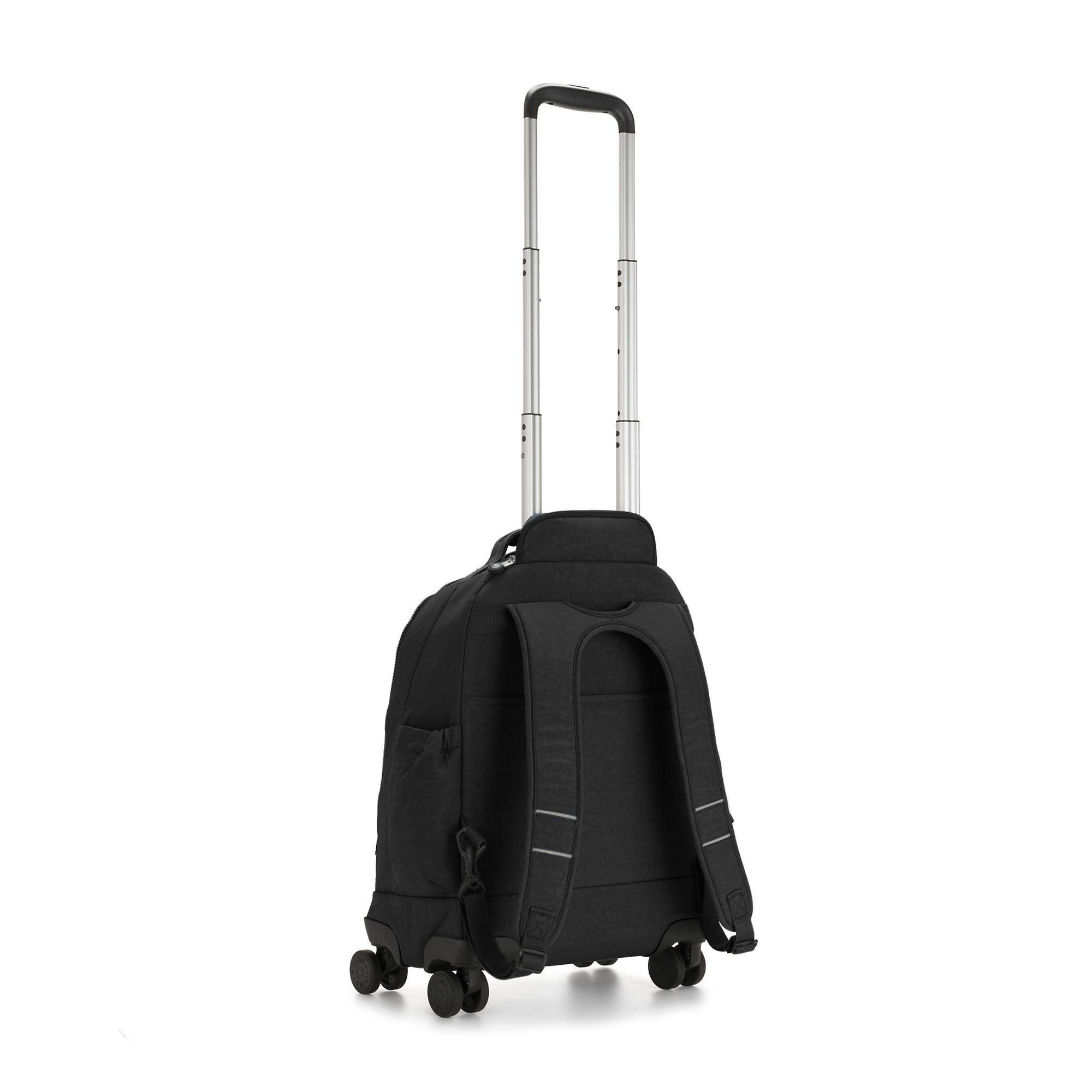 Kipling Zea 15 Inch Laptop Rolling Backpack for Women & Men - Lightweight Water-Resistant Wheeled Travel Backpack with USB Charging Port - Perfect for Business Trips, College, Airplane Carry-On & Commuting