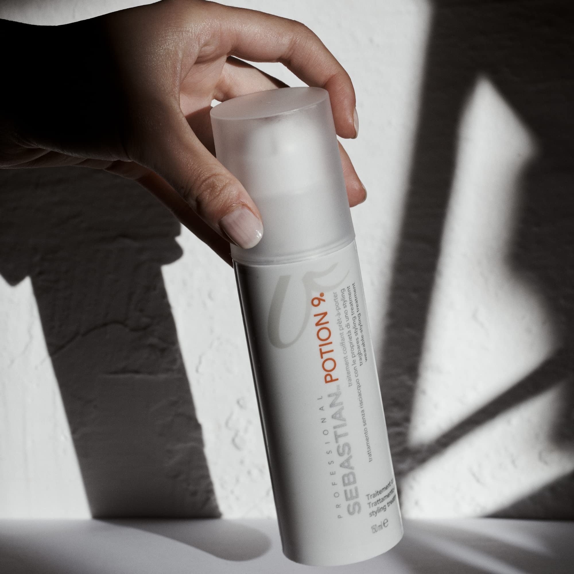 Sebastian Potion 9 Wearable Styling Treatment - 3.4 oz Hair Smoothing Cream for Frizz Control & Shine - Perfect for Daily Styling & Heat Protection