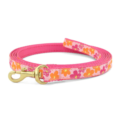 Premium Flower Power Dog Leash - Durable & Stylish Pet Walking Lead for Small & Medium Dogs - Perfect for Outdoor Adventures, Park Walks & Daily Strolls