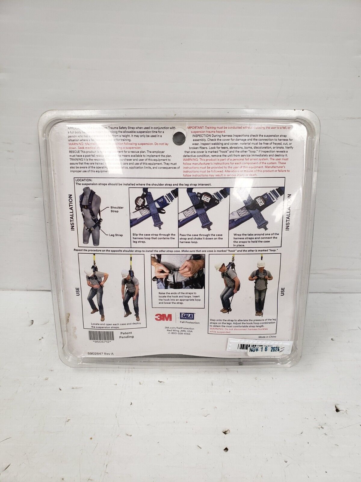 3M 9505712 Safety Strap - Adjustable Headband for Safety Goggles & Face Shields - Perfect for Construction, Lab Work & Industrial Use