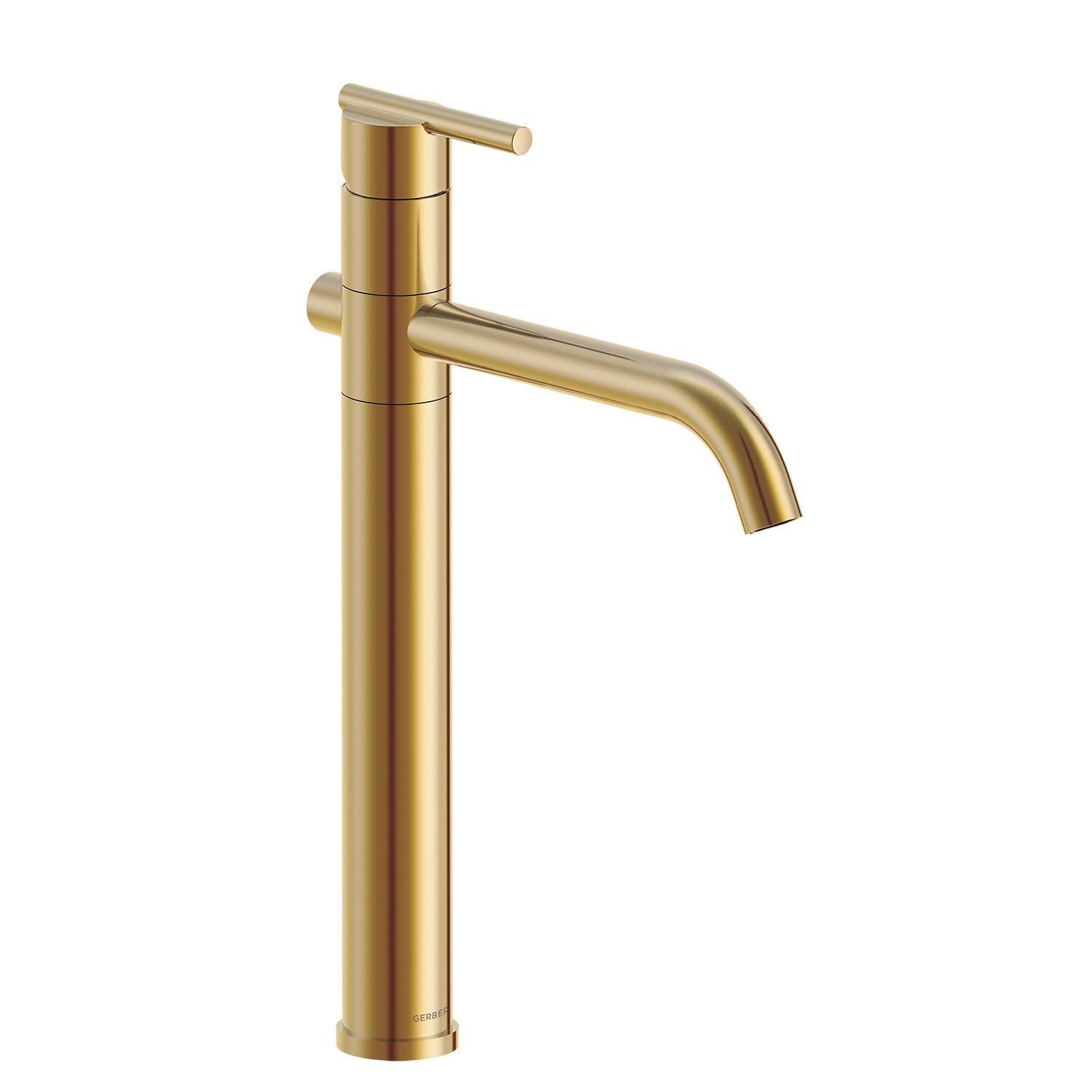 Gerber Parma Vessel Bathroom Faucet with Metal Strainer Drain - Modern Above Counter Sink Faucet for Bathroom Vanity and Powder Room Decor