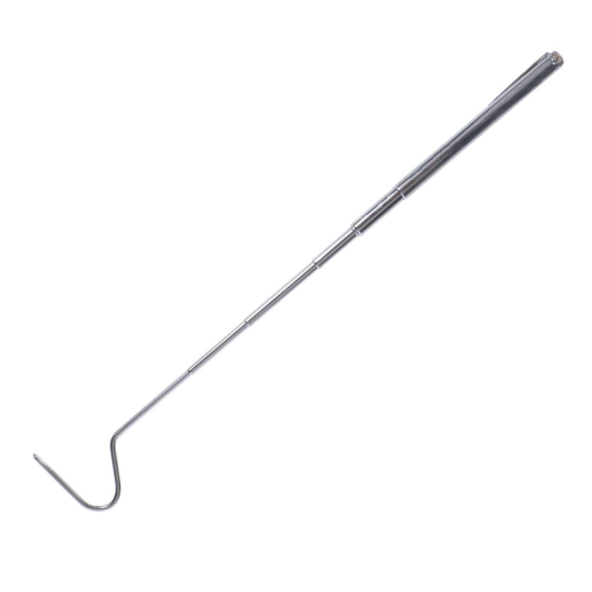 Operitacx Professional Snake Hook - Stainless Steel Reptile Handling Tool for Snakes, Lizards & Exotic Pets - Safe & Durable for Terrarium, Zoo & Field Use