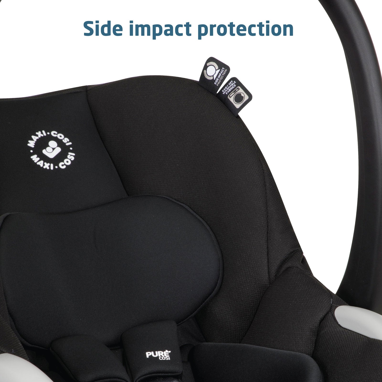 Maxi Cosi Gia XP Luxe 3-Wheel Stroller Travel System with Mico Luxe Infant Car Seat - Lightweight Compact Baby Stroller for Newborns to Toddlers | Perfect for Shopping, Travel & Daily Walks