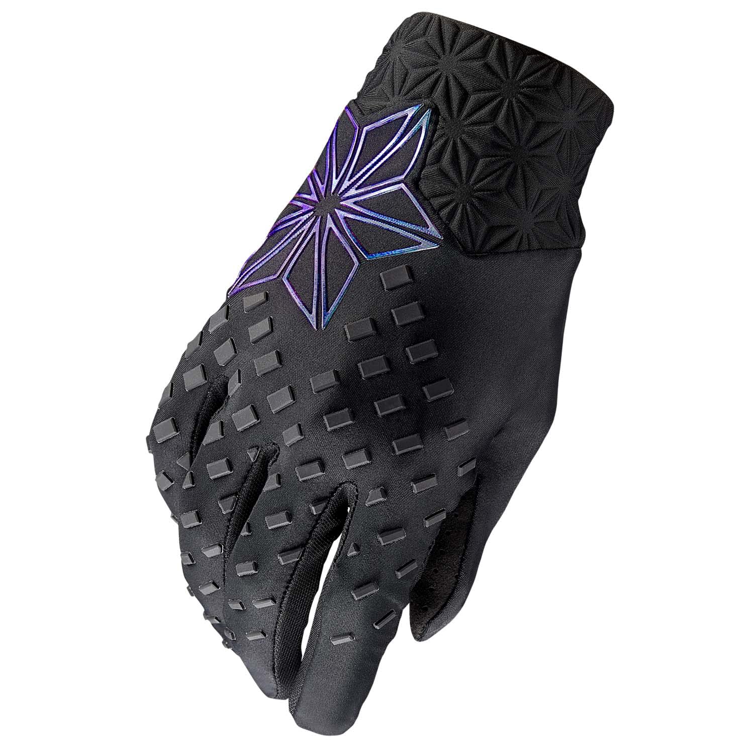Supacaz Galactic Cycling Gloves - Oil Slick Color | Breathable & Shock-Absorbing Bike Gloves for Road & Mountain Biking | Perfect for Cycling, Commuting & Outdoor Sports