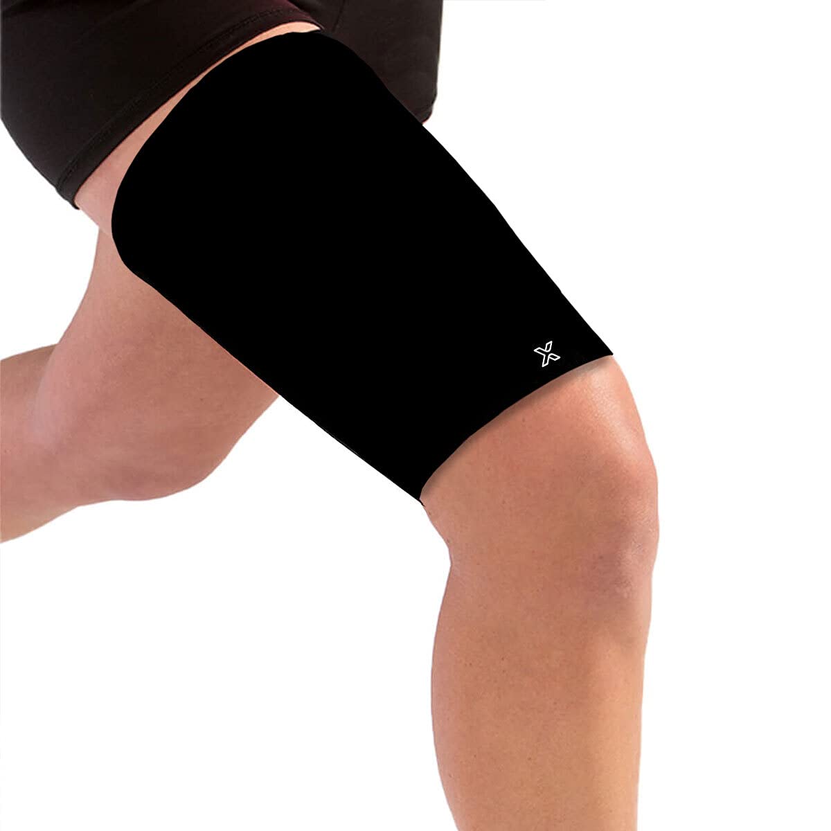 Best Full Thigh Compression Sleeve for Men & Women - Medical Grade Support for Hamstring, Quadriceps & Groin Strains - Ideal for Running, Workouts & Injury Recovery