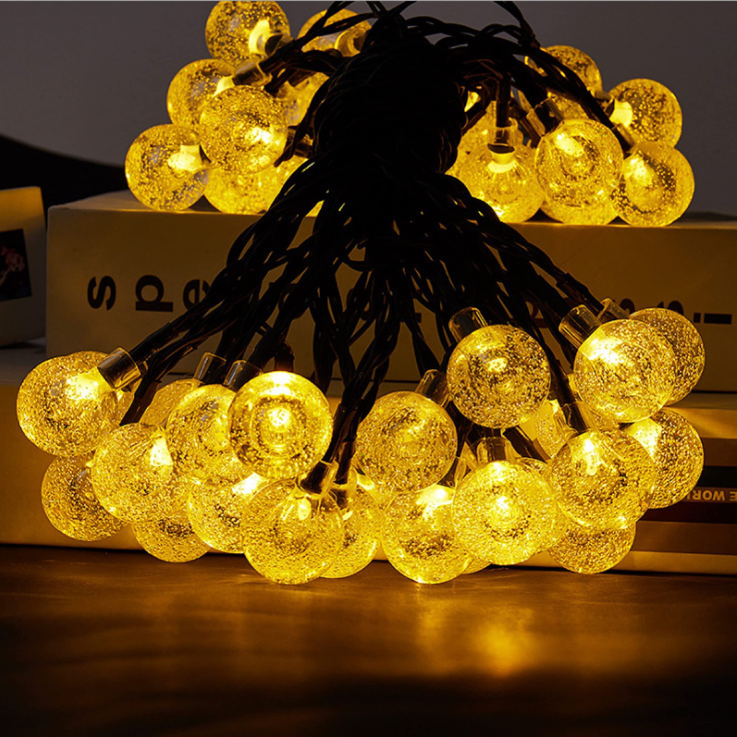 USB Powered LED String Lights - 20ft/6m Waterproof Fairy Lights with 40 Warm White LEDs for Indoor Outdoor Decor, Camping, Party, Wedding & Festival | Perfect for Bedroom, Garden, Patio and Holiday Decorations