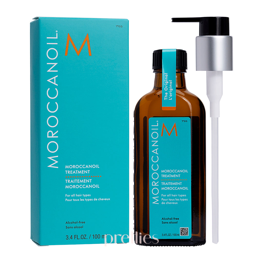 Moroccanoil Treatment Original 100ml - 2 Pack (521011) | Hydrating Hair Oil for Dry, Damaged Hair | Perfect for Salon-Quality Hair Care at Home