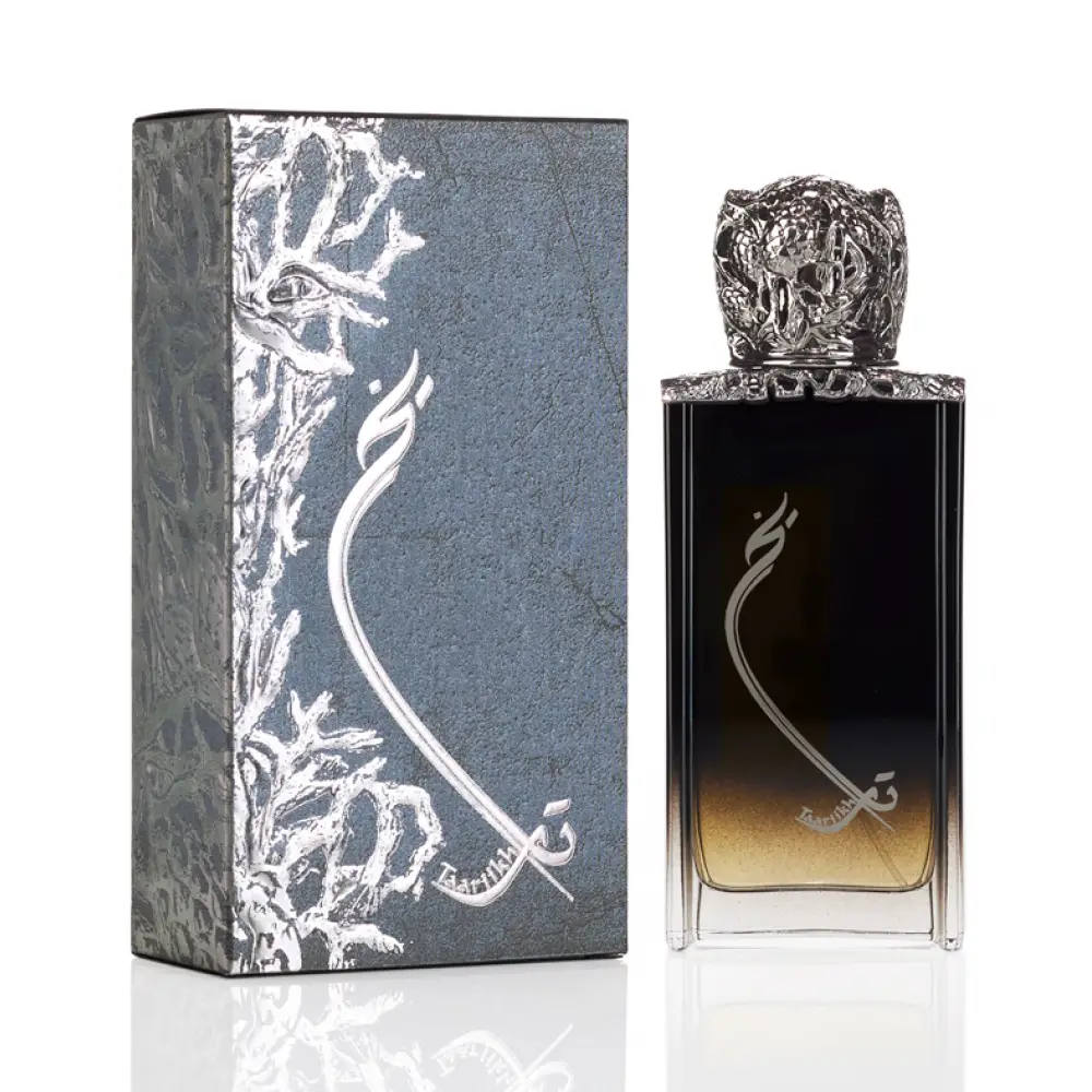 Taariikh Black Eau de Parfum 100ml for Men - Premium Long Lasting Fragrance for Date Night & Special Occasions