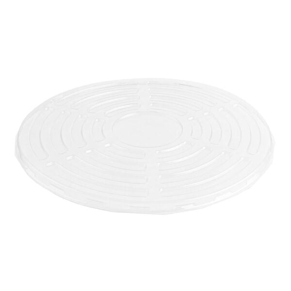 Organic Round Bowl Lid Flat - BPA-Free, Microwave & Dishwasher Safe - Perfect for Food Storage, Meal Prep & Leftovers (1 Count)