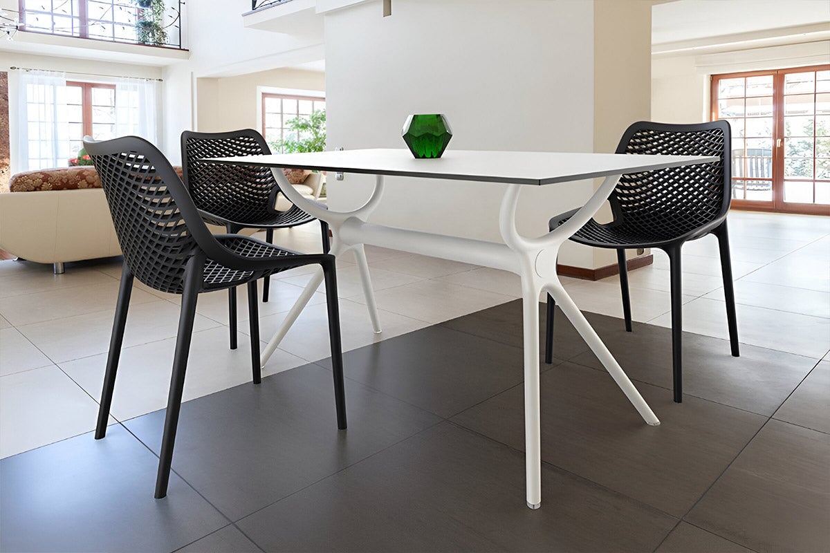 Hospitality Plus Aero Medium Legs Table Top [1400L x 800W] - Durable Commercial Dining Table for Restaurants, Cafes & Events