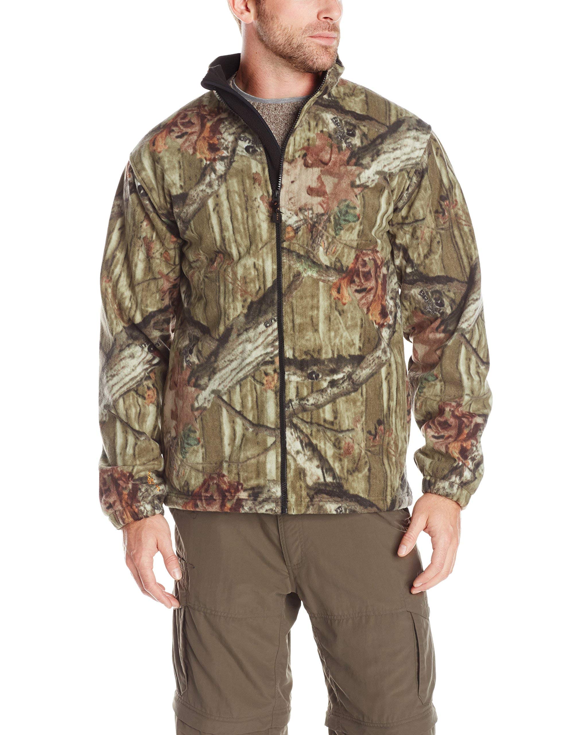 Yukon Gear Men's Extreme Fleece Jacket - Warm Winter Outdoor Jacket for Hiking, Camping & Cold Weather Activities