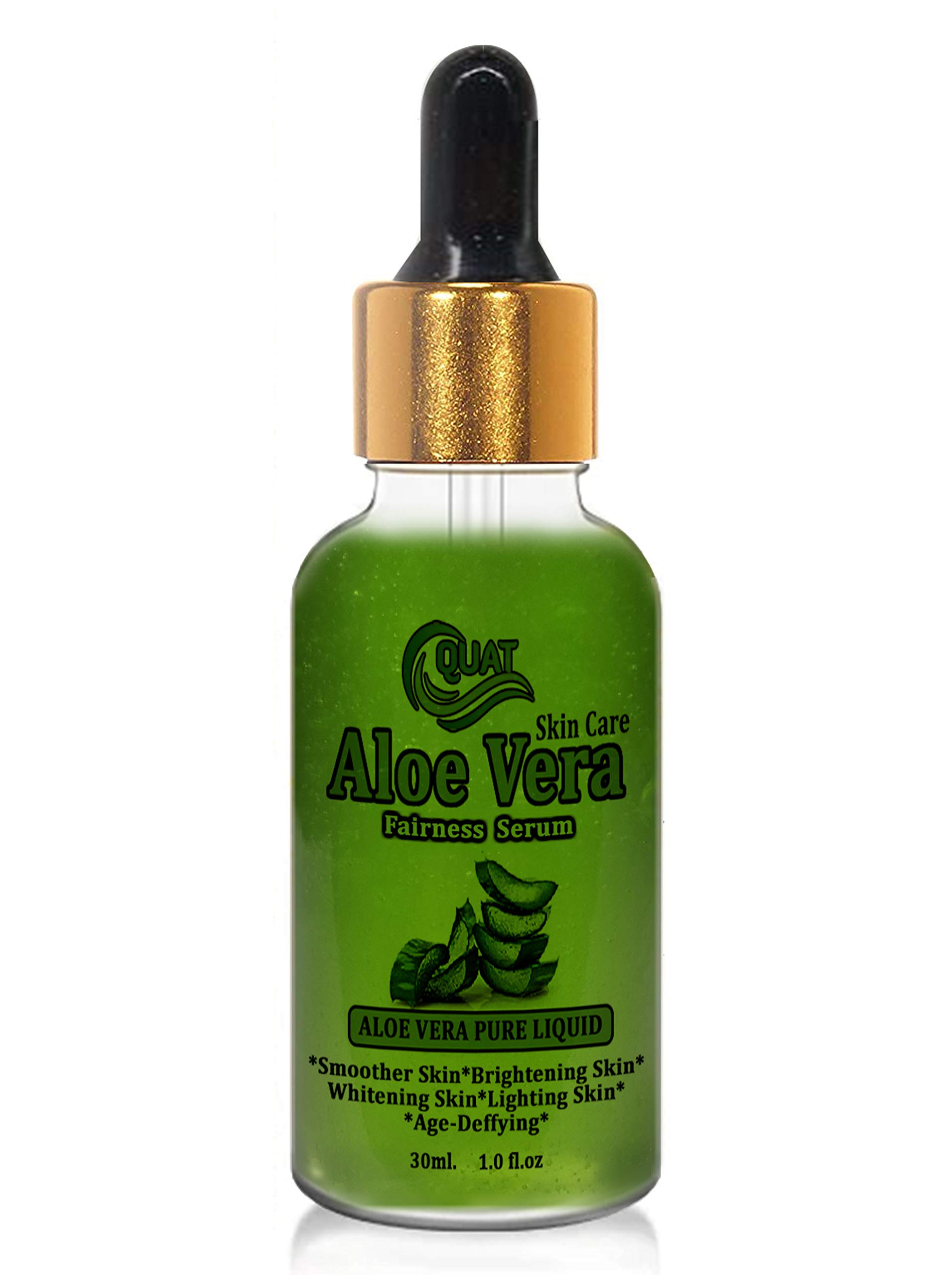 Quat Aloe Vera Face Serum for Women - 30ml Hydrating & Anti-Aging Facial Serum with Natural Ingredients | Perfect for Dry Skin & Nighttime Skincare Routine