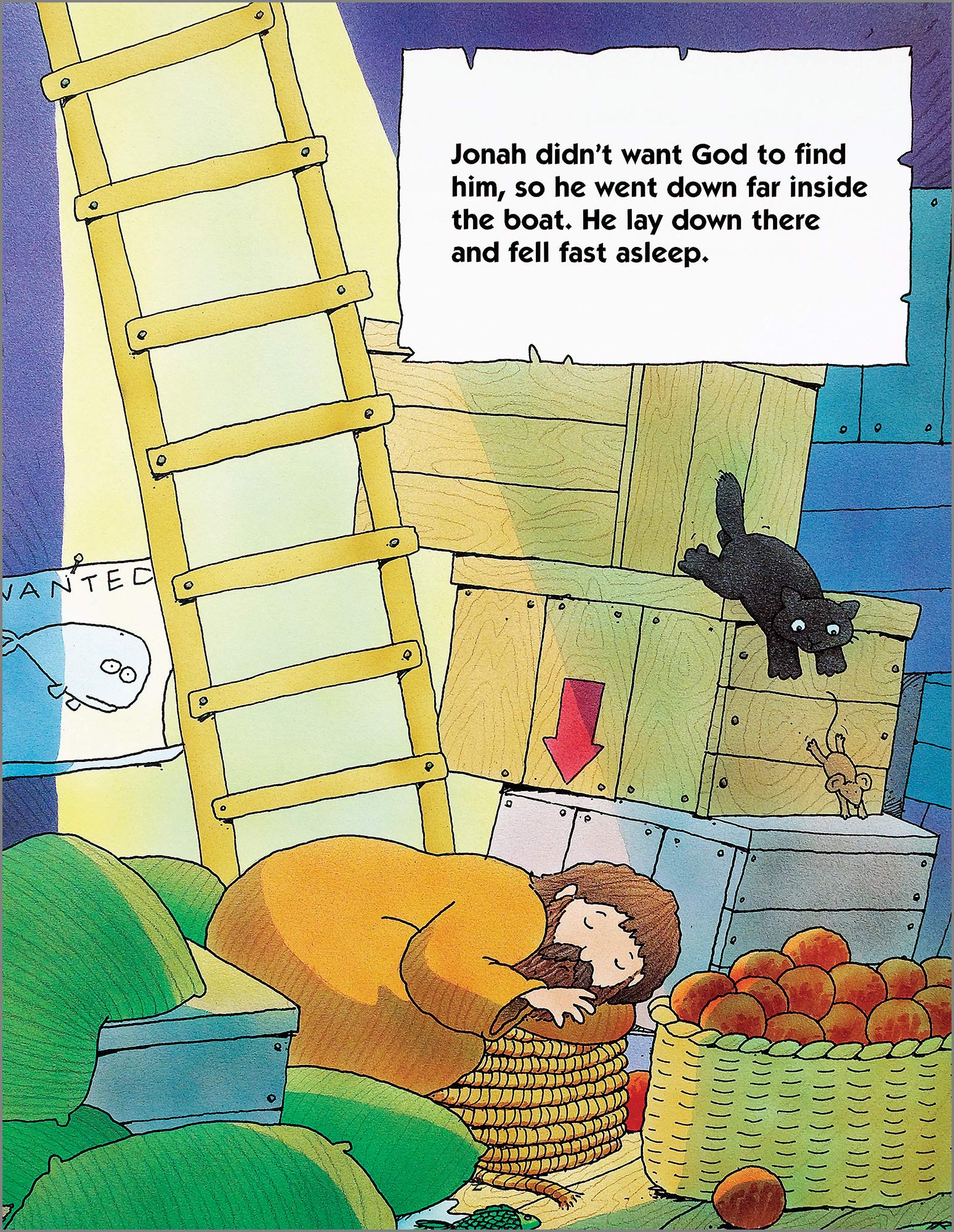 Bible Big Books: Jonah - Large Print Christian Storybook for Kids & Sunday School | Perfect for Children's Bible Study & Religious Education