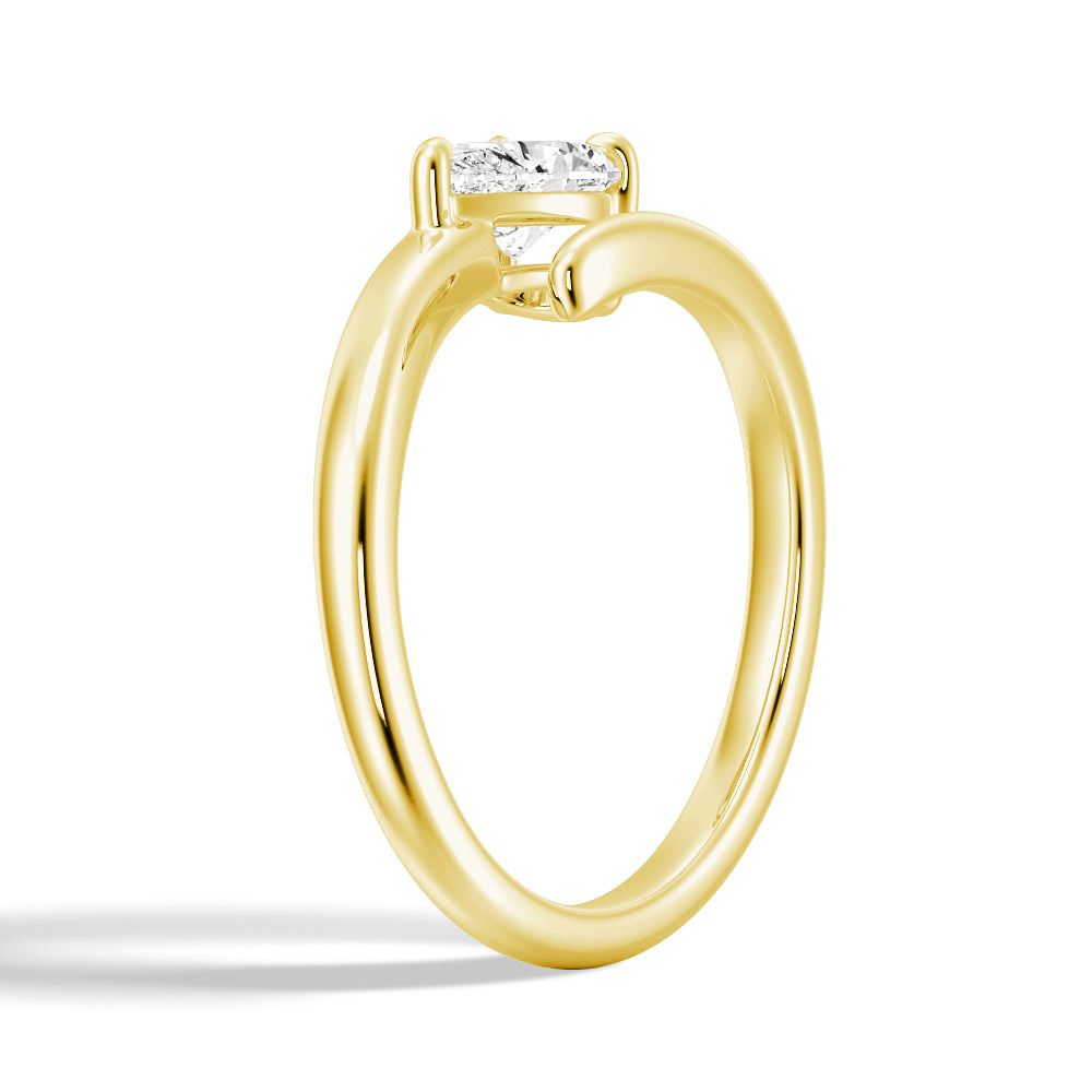 Exquisite Pear Shaped Lab Grown Diamond Promise Ring for Women - Perfect for Engagement, Anniversary & Romantic Gifts