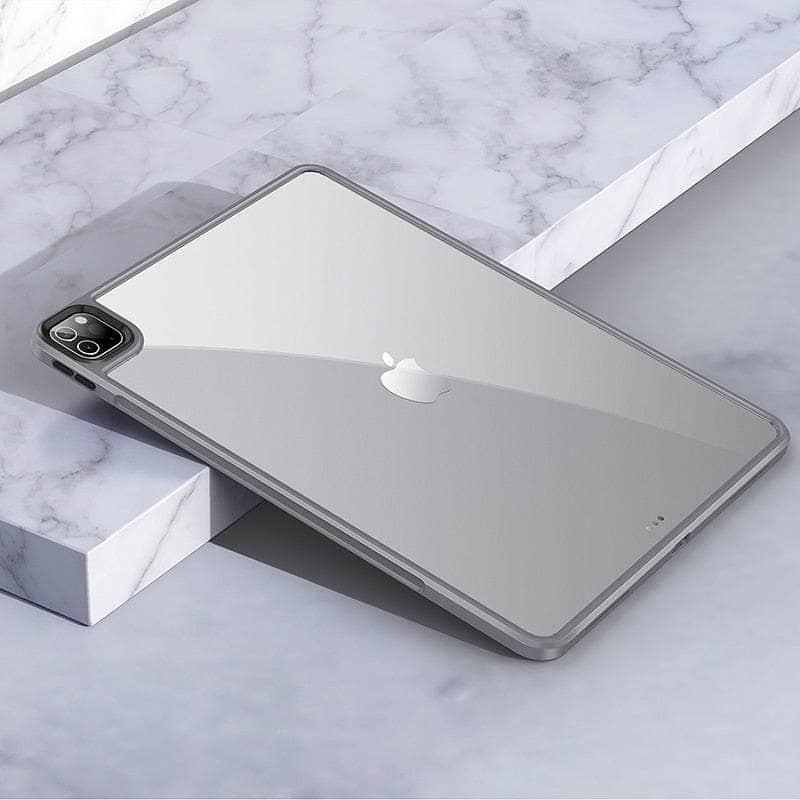 2022 iPad Pro 11 Inch Ultra Thin Acrylic Protective Case - Slim Shockproof Cover for Work, Travel & Daily Use