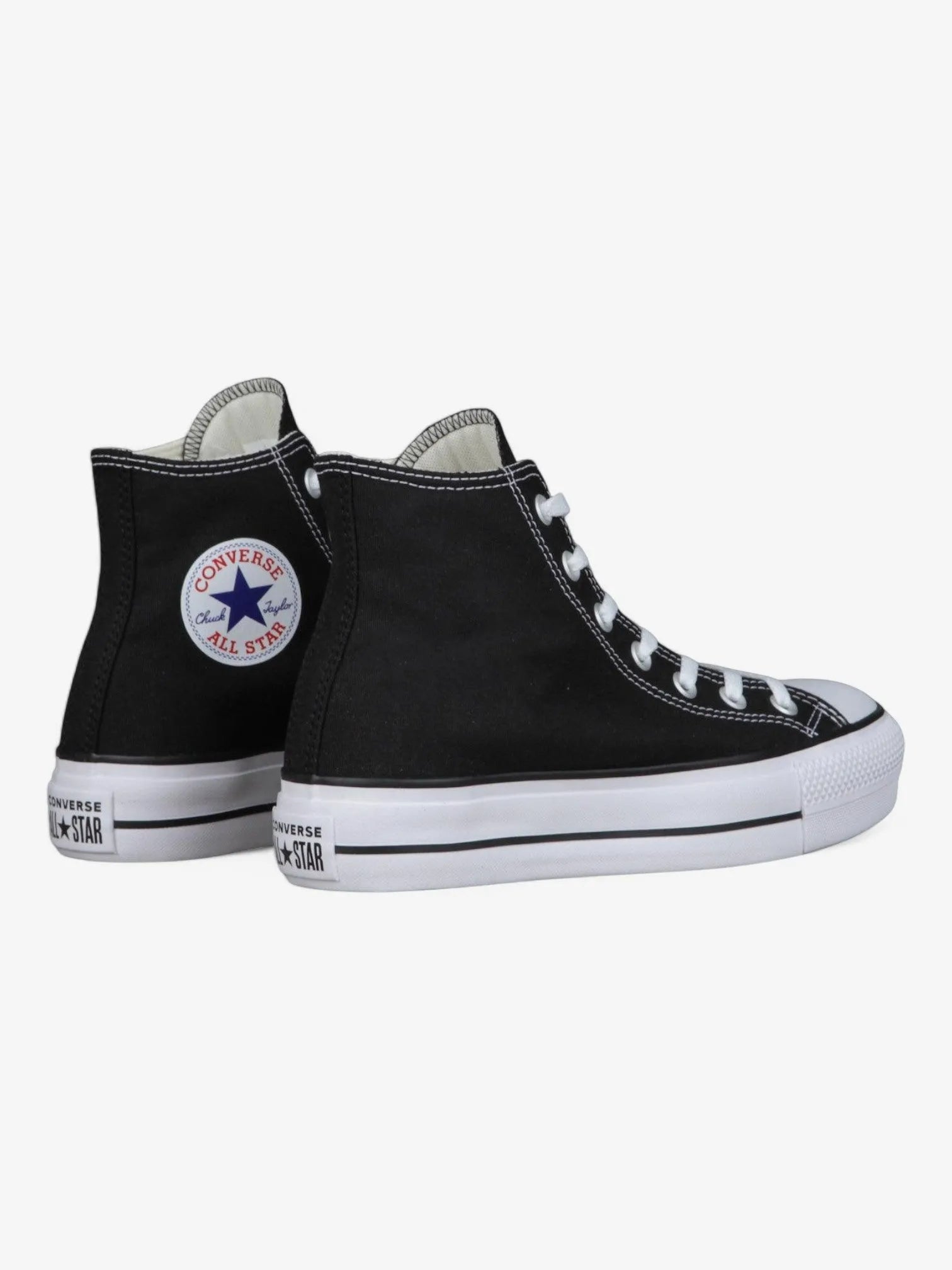 Converse Chuck Taylor All Star High Top Platform Sneakers - Black | Women's Fashion Shoes for Casual Wear & Street Style