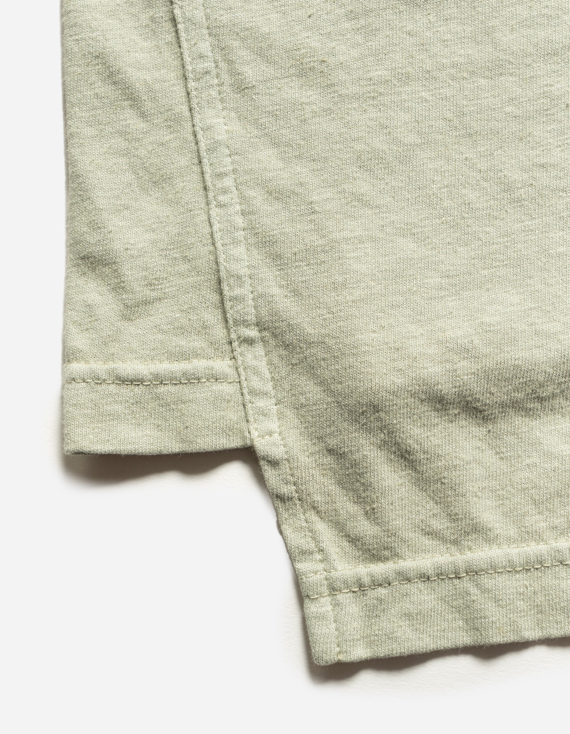 6000 Monk Organic Hemp T-Shirt for Men & Women - Eco-Friendly Sage Green Cotton Blend Tee - Comfortable Casual Wear for Yoga, Travel, and Everyday Outfits