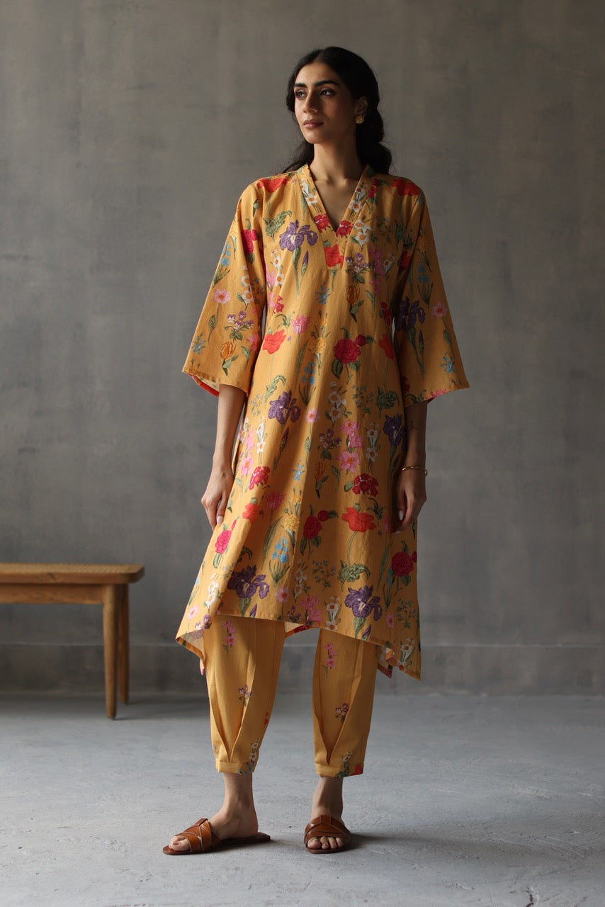 Stylish Primrose Kurta Set for Women - Traditional Indian Ethnic Wear - Perfect for Festivals, Weddings & Casual Outings