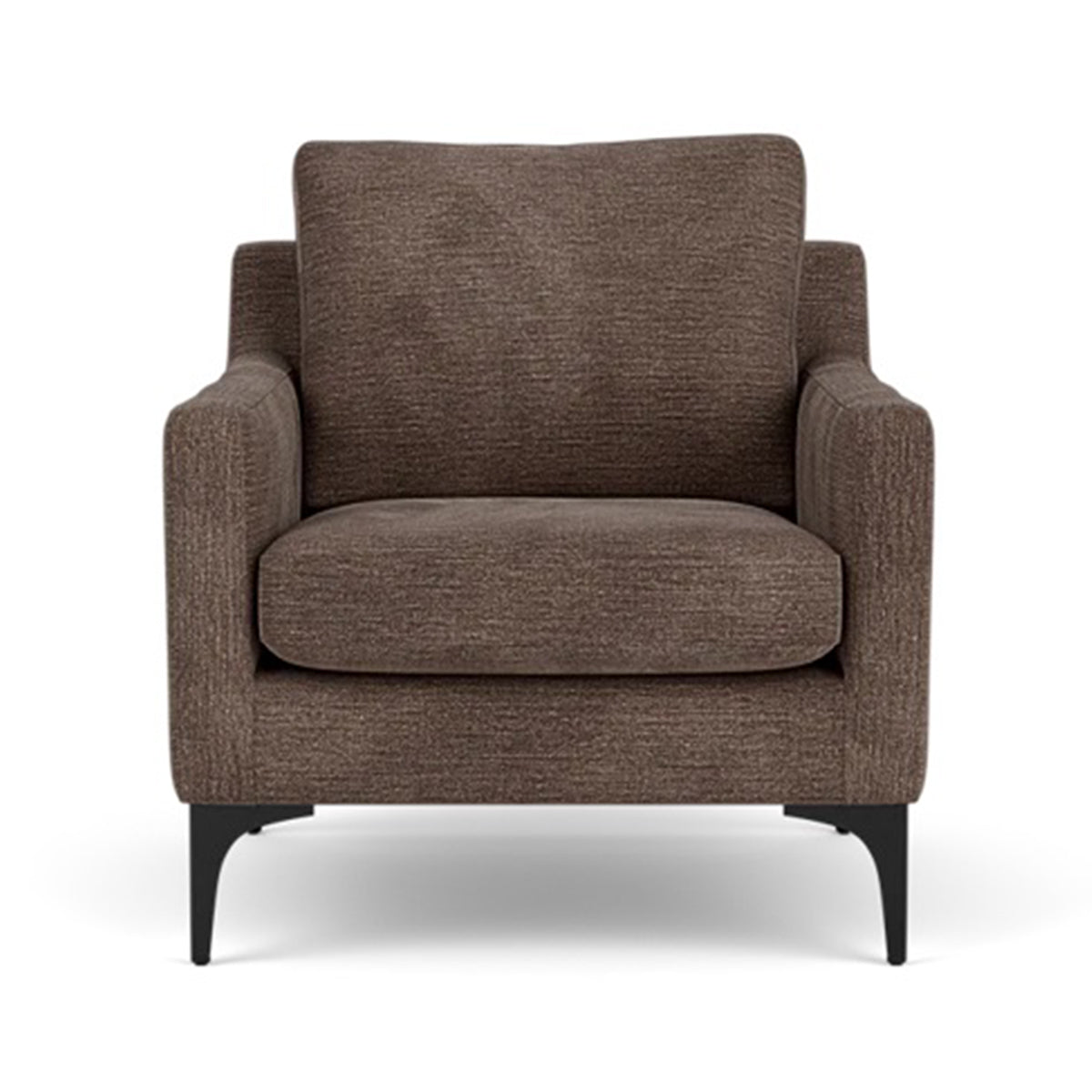 Astha Fabric Armchair - Modern Upholstered Accent Chair for Living Room, Bedroom & Office - Comfortable Lounge Chair with Soft Fabric & Sturdy Frame