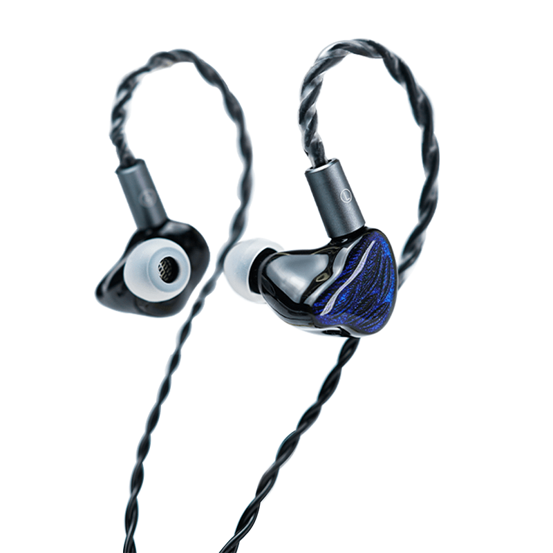 BGVP Feather 1 DD +4 BA Hybrid Drivers IEM - High Fidelity In-Ear Monitors for Audiophiles, Musicians & Gamers - Perfect for Studio Recording, Live Performances & Gaming Sessions