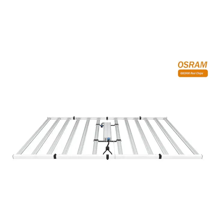 Medic Grow Fold 1200W Full Spectrum LED Grow Light for Indoor Plants - Hydroponics, Greenhouse & Home Gardening