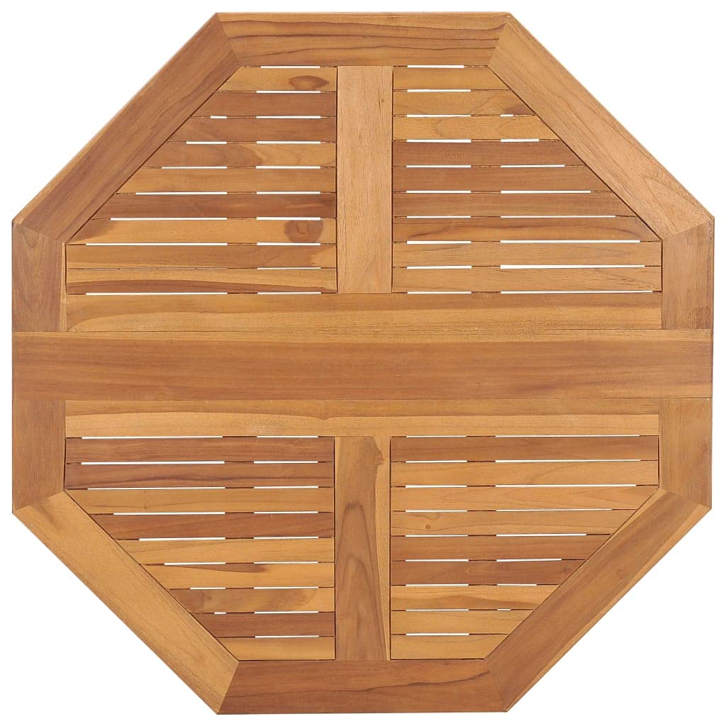 Solid Teak Wood Outdoor Dining Table 35.4