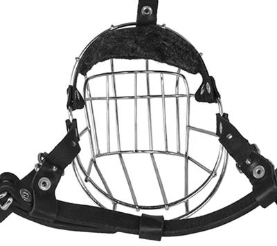 Viper Delta Heavy Duty Metal Wire Basket Dog Muzzle - Secure & Comfortable Pet Training Muzzle for Large Dogs - Perfect for Walking, Grooming, and Vet Visits