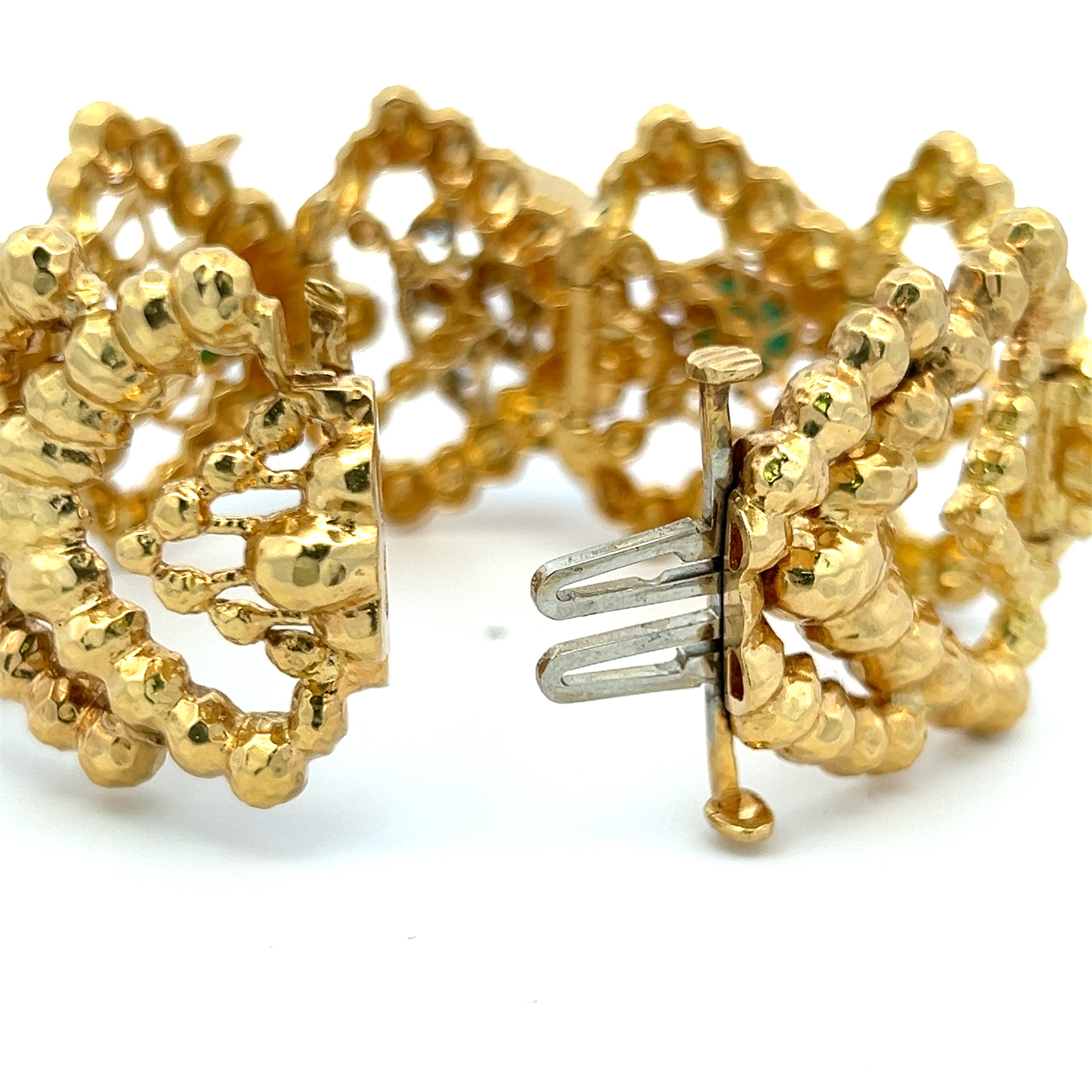 0.65 Carat Round Brilliant G VS1 Diamond 18K Yellow Gold Link Bracelet for Women - Elegant Tennis Bracelet for Anniversary, Wedding & Special Occasions