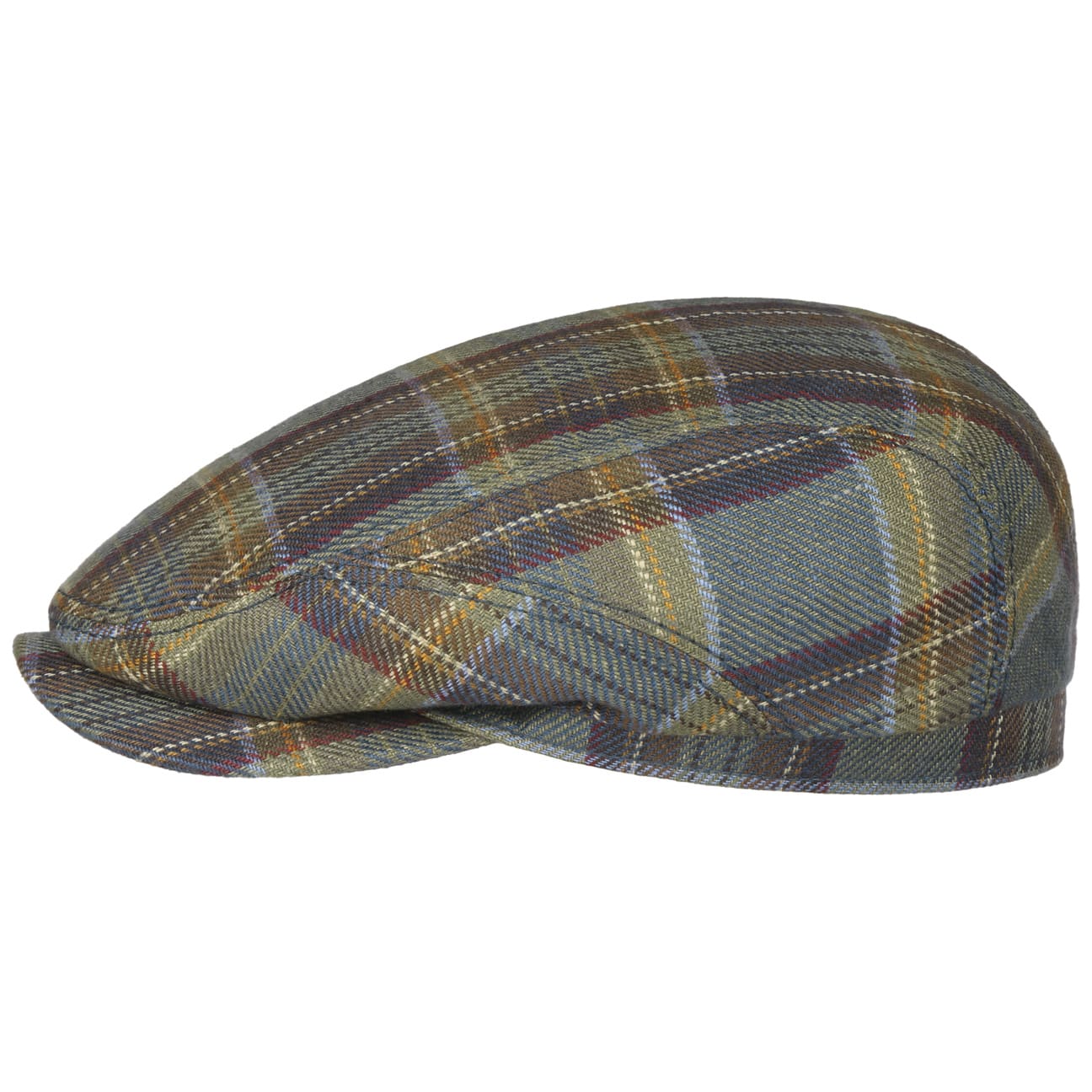 Stetson Bornestead Driver Flat Cap - Classic Wool Men's Hat for Casual & Outdoor Wear | Perfect for Driving, Golfing, and Everyday Style