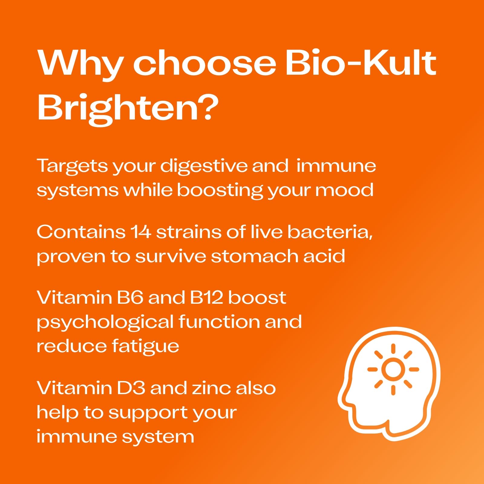 Bio Kult Brighten Daily Supplement - 60 Capsules for Skin Radiance & Glow | Supports Healthy Complexion & Antioxidant Defense | Perfect for Daily Beauty Routine & Wellness Regimen