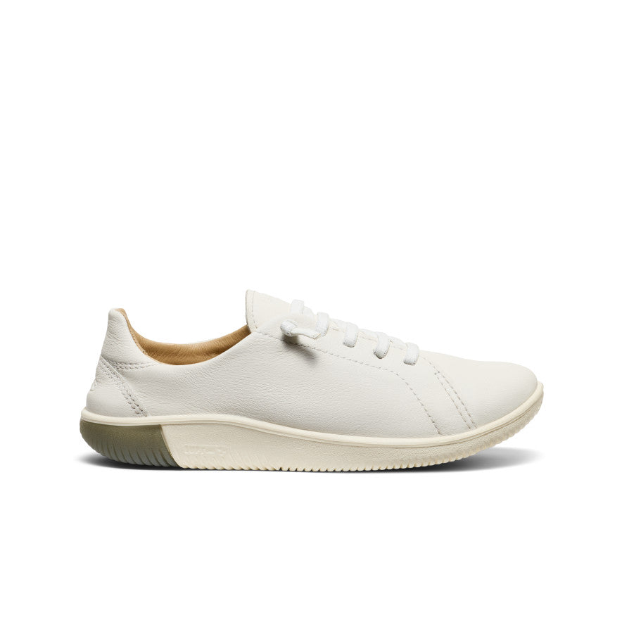 Women's KNX Leather Sneakers - Star White/Star White | Comfortable Casual Walking Shoes for Everyday Wear, Work & Travel