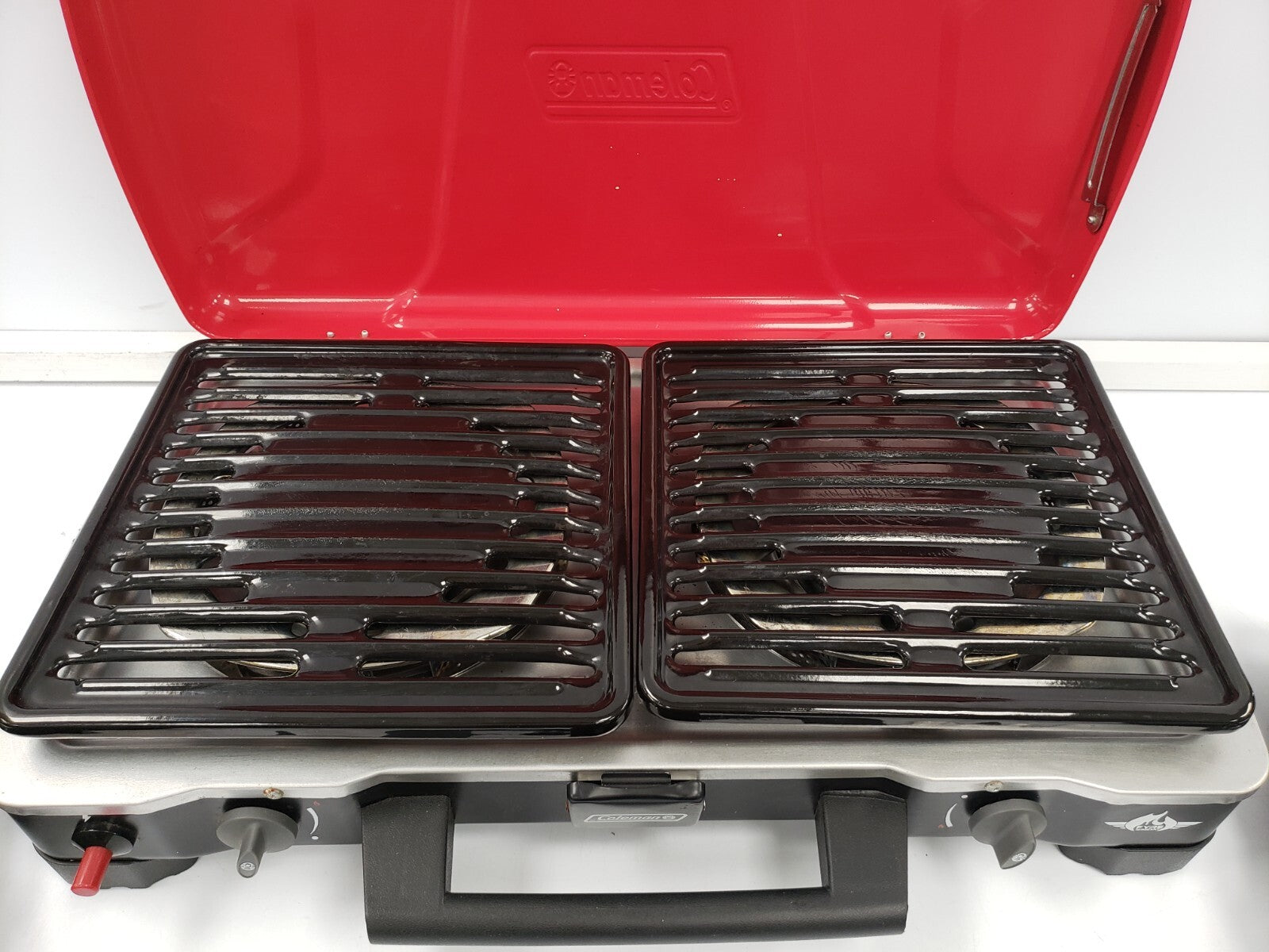 Coleman 5497 Series Hyper Flame Triton Camping Stove - Portable Gas Stove for Outdoor Cooking, Hiking & Backpacking | Perfect for Camping Trips, Picnics & Emergency Preparedness