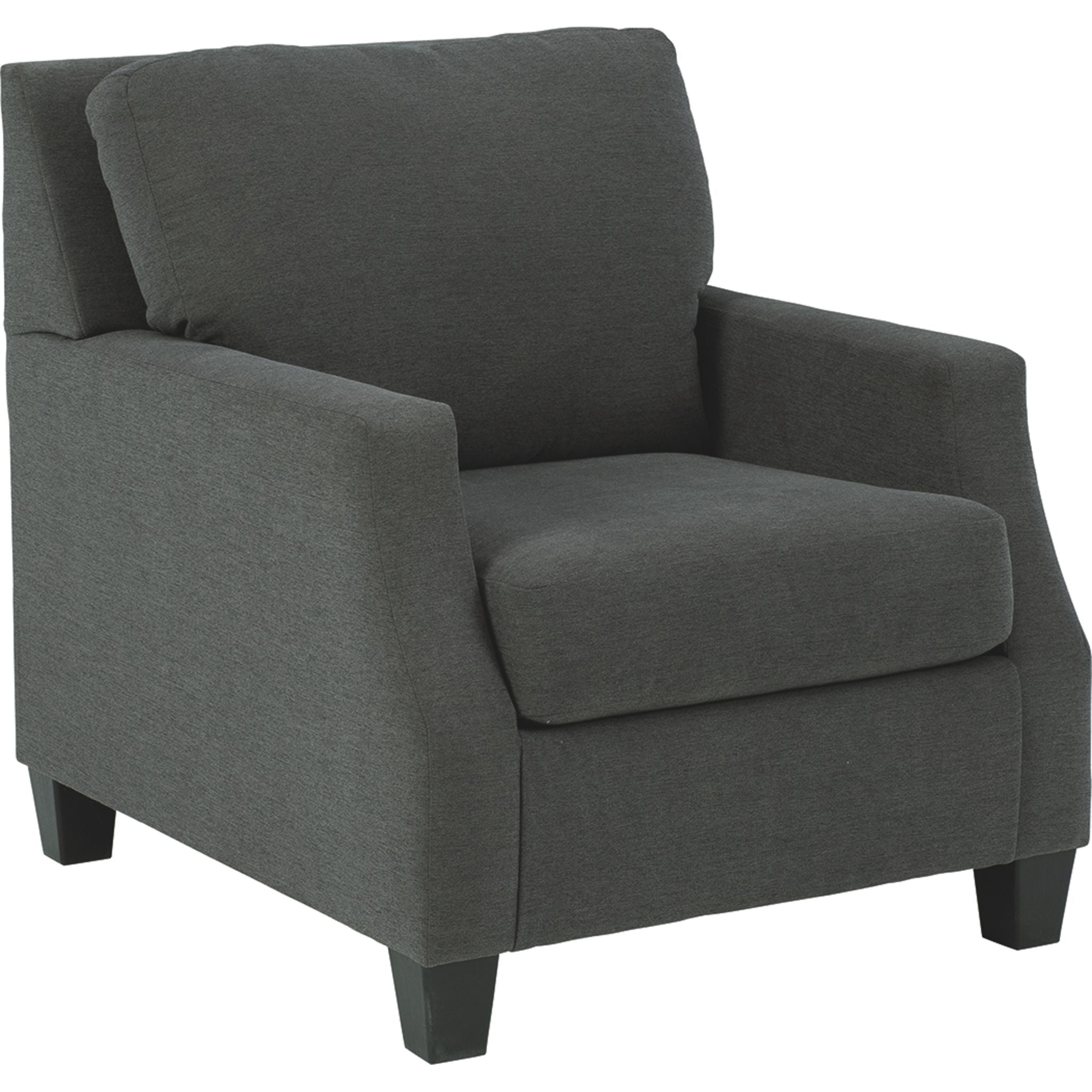 Bayonne Chair Charcoal - Modern Lounge Chair for Living Room, Office & Outdoor - Comfortable & Stylish Seating Solution