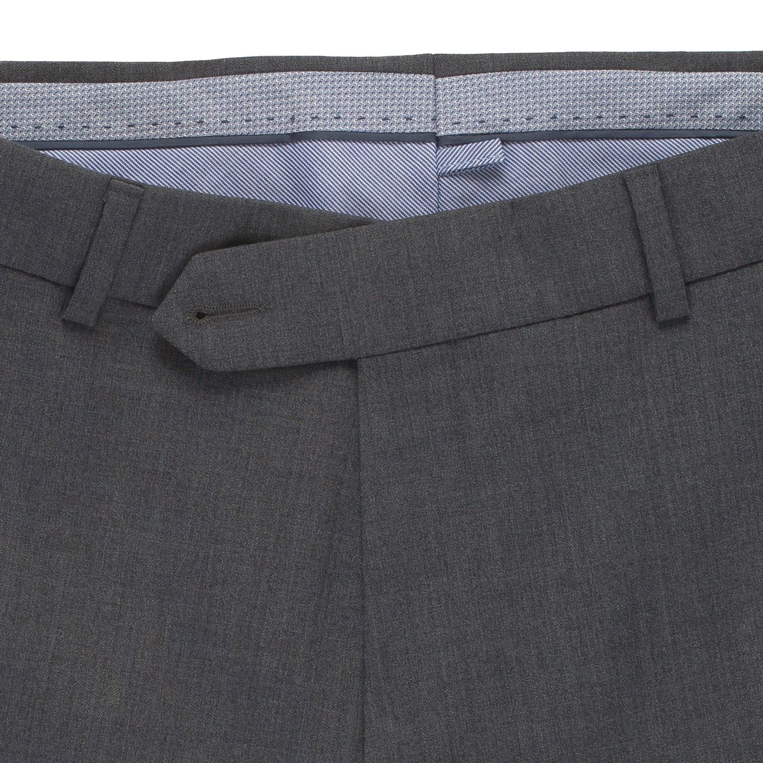 Allen Oniel Grey Harness Dress Pants for Men - Classic Formal Office Wear & Business Attire | Perfect for Weddings, Interviews & Professional Events