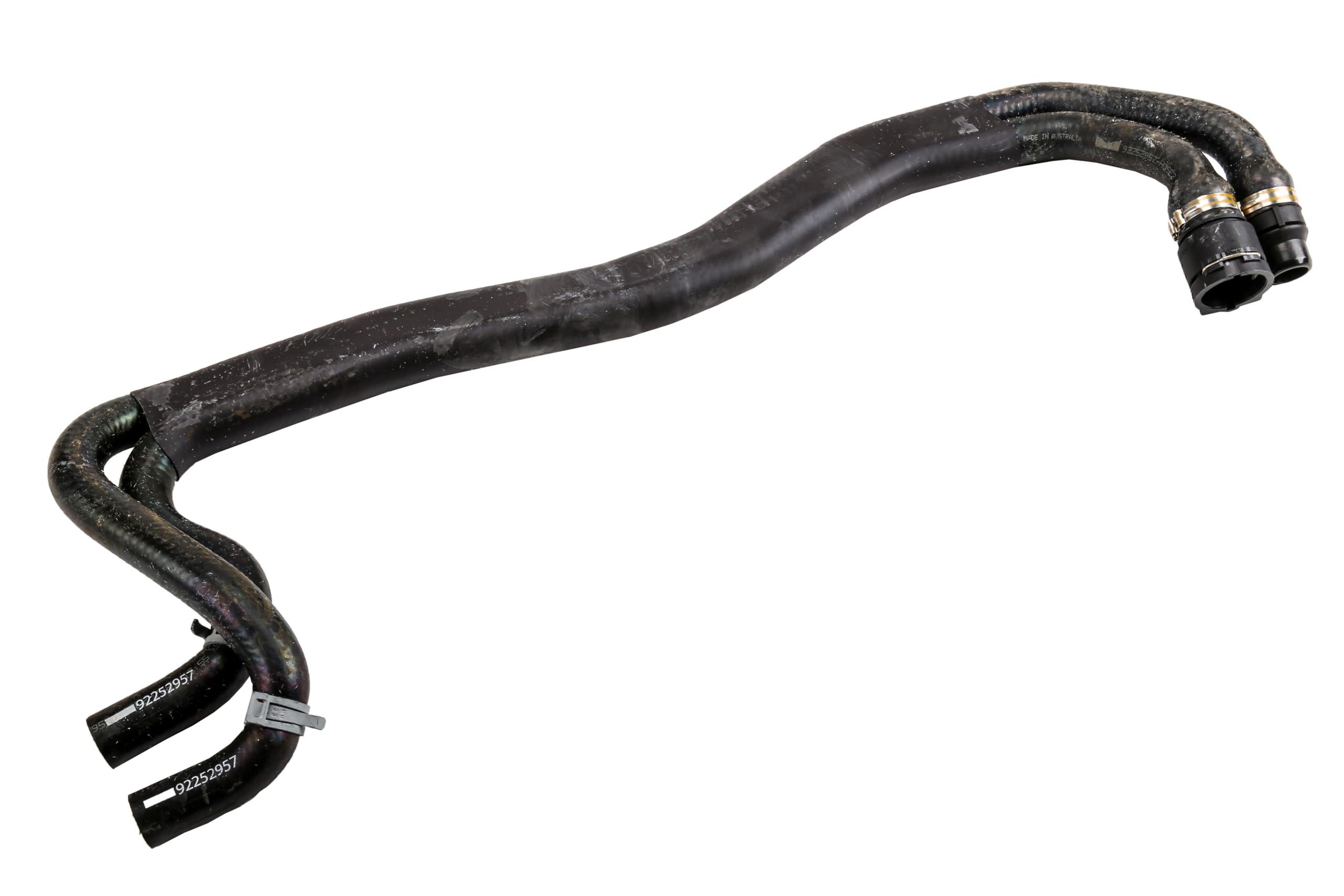 GM Parts 92252957 Rear Heater Inlet and Outlet Hose - Replacement for Chevy, GMC Trucks & SUVs - Durable Rubber Hose for Engine Cooling System (Great for Winter Driving & Off-Road Adventures)