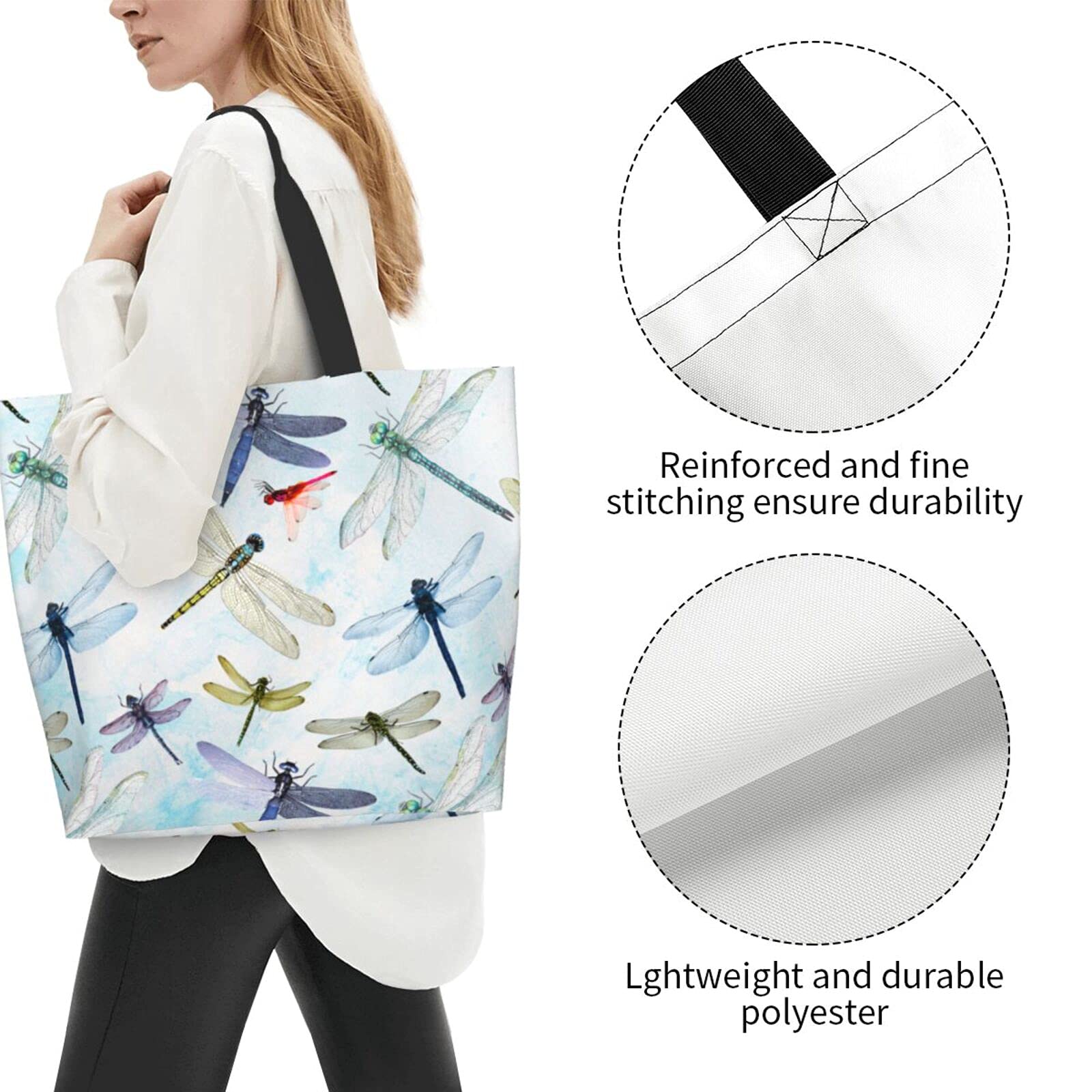 Stylish Flower Sugar Skull Tote Bag for Women - Reusable Shoulder Bag Perfect for Travel, Beach, Shopping & Work | Trendy Daily Use & Festival Accessory
