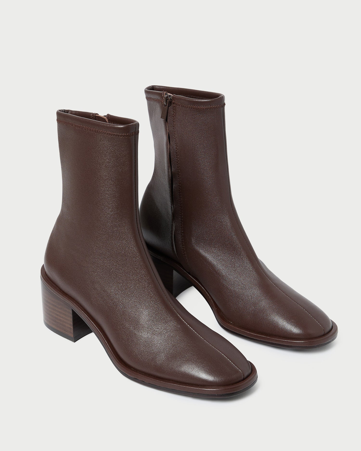 Roxy Women's Espresso Block Heel Booties - Comfortable Ankle Boots for Fall & Winter | Perfect for Office, Date Night & Casual Outings