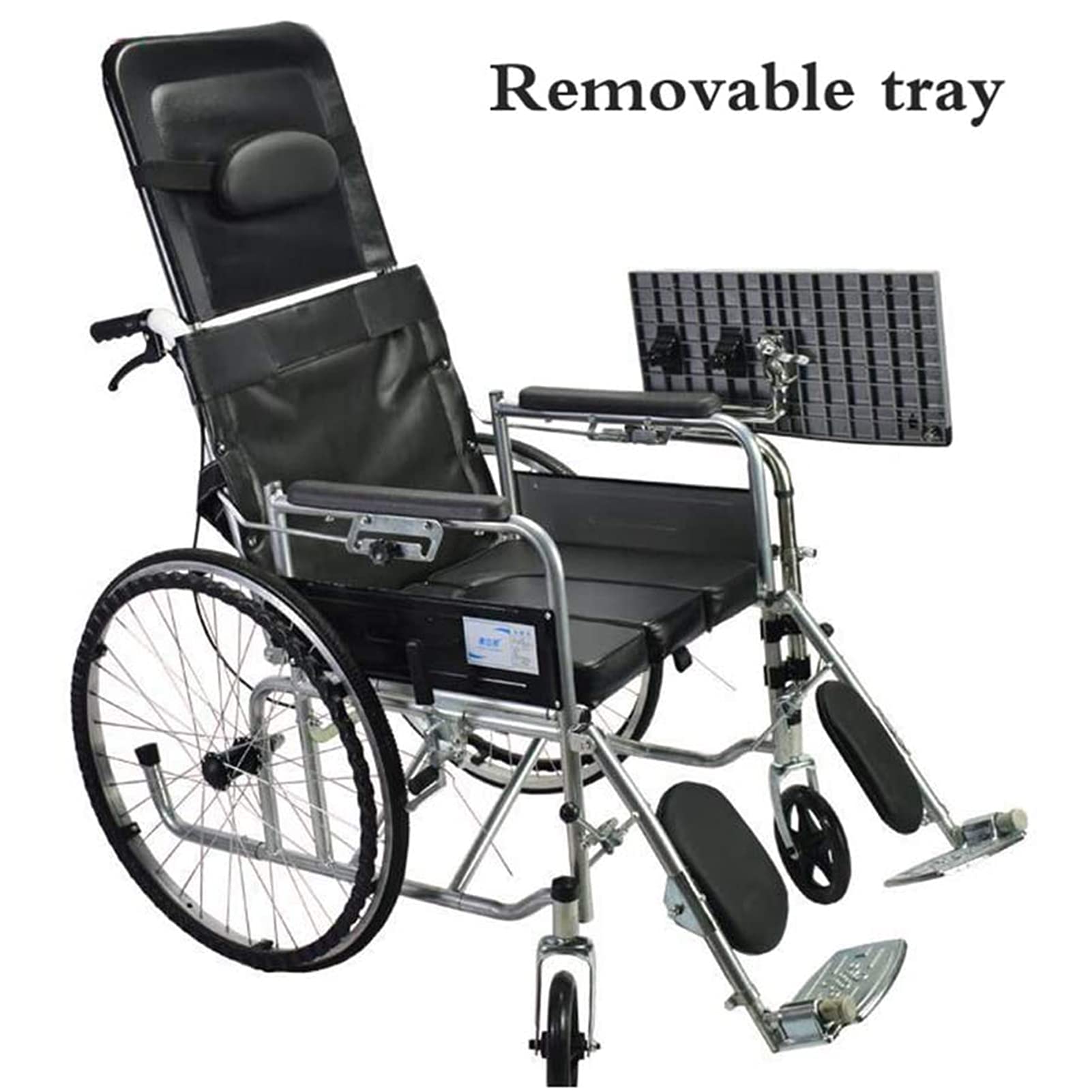 Adjustable Height Universal Wheelchair Lap Tray - Lightweight Portable Desk for Elderly & Disabled Patients - Ideal for Writing, Reading, Eating & Laptop Use - Perfect for Home Care, Hospitals & Nursing Homes
