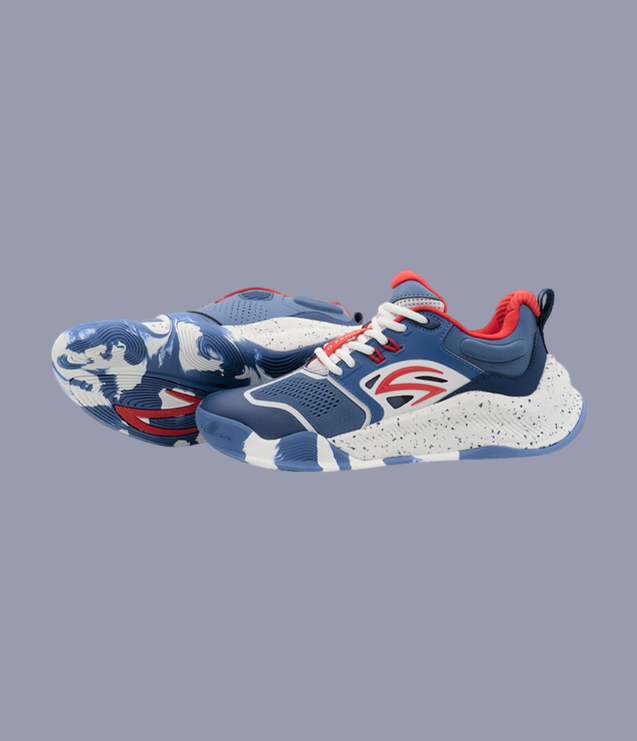 Azza Fencing Shoes Size 15/14 - Lightweight Blue Sports Shoes for Fencing Training & Competition | Perfect for Fencers & Athletes