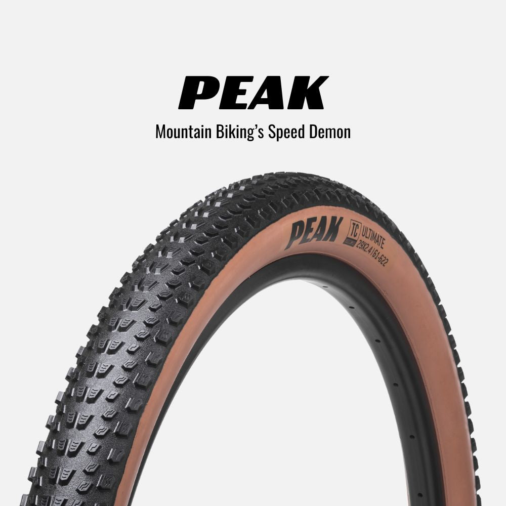 Goodyear MTB Tire Peak 29 Tan - Premium Mountain Bike Tires for Trail Riding & Off-Road Adventures