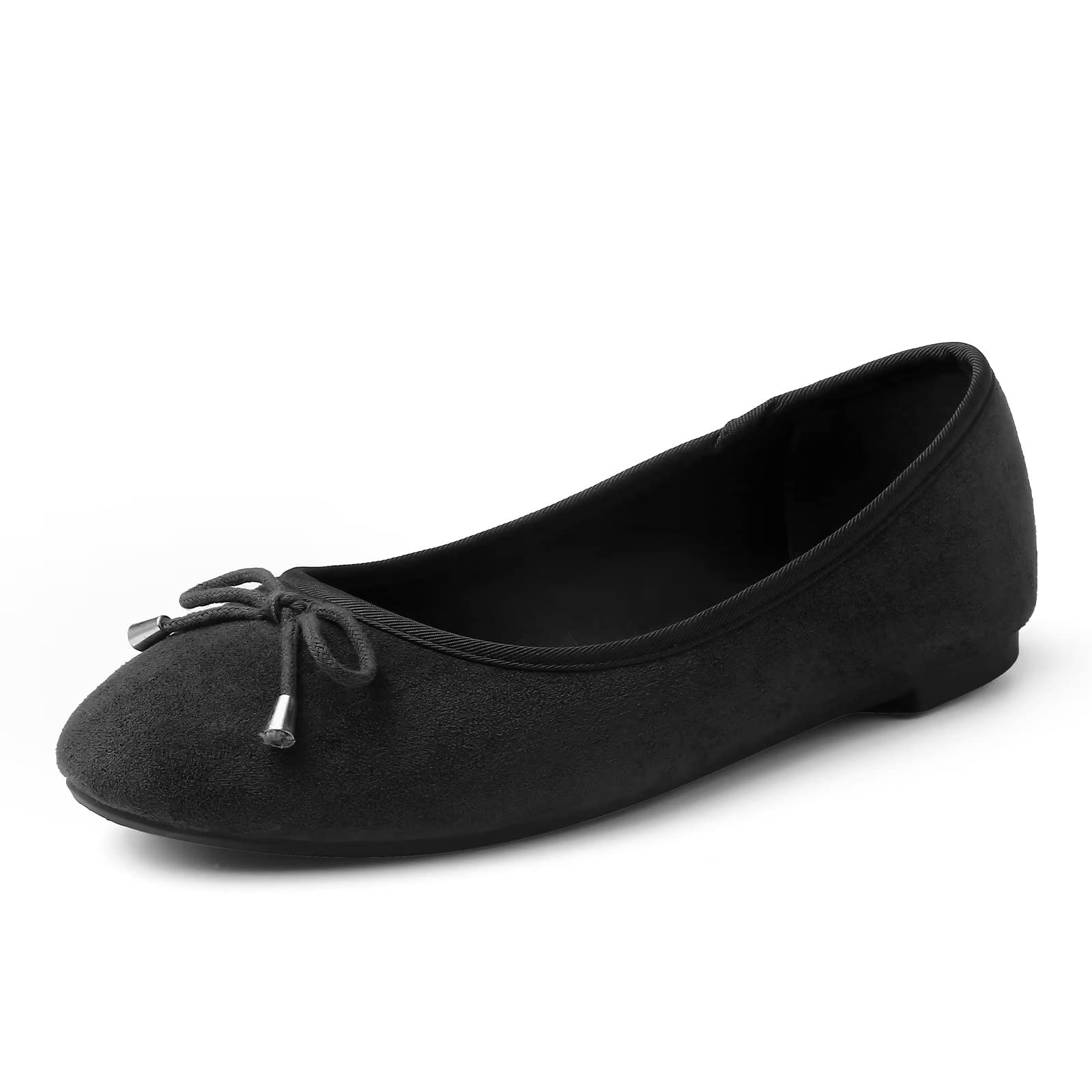 Comfortable Women's Ballet Flats - Slip On Round Toe Loafers by MUSSHOE | Perfect for Work, Casual Wear & Everyday Comfort