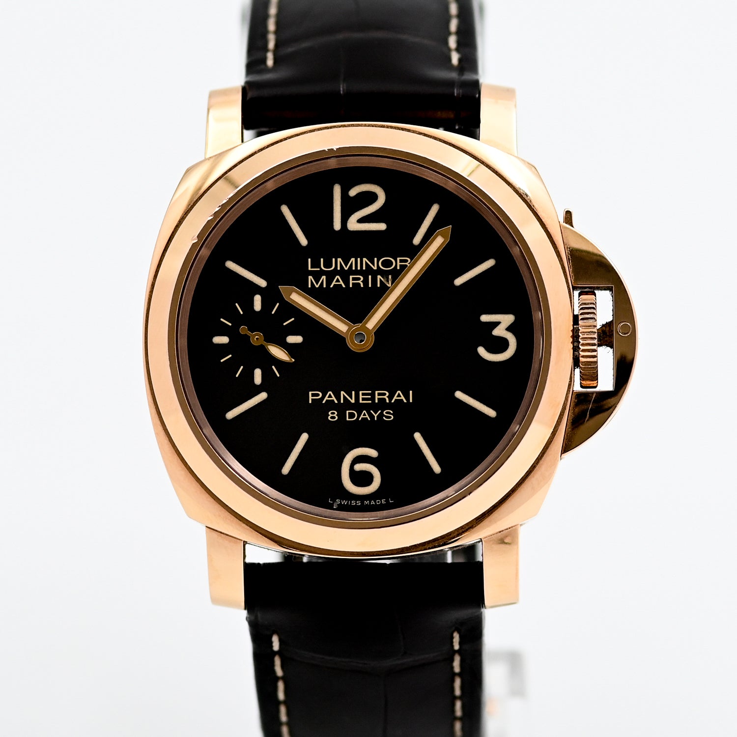 Panerai Luminor Marina 8-Day Power Reserve 44mm Men's Luxury Watch - Perfect for Diving, Business & Formal Occasions