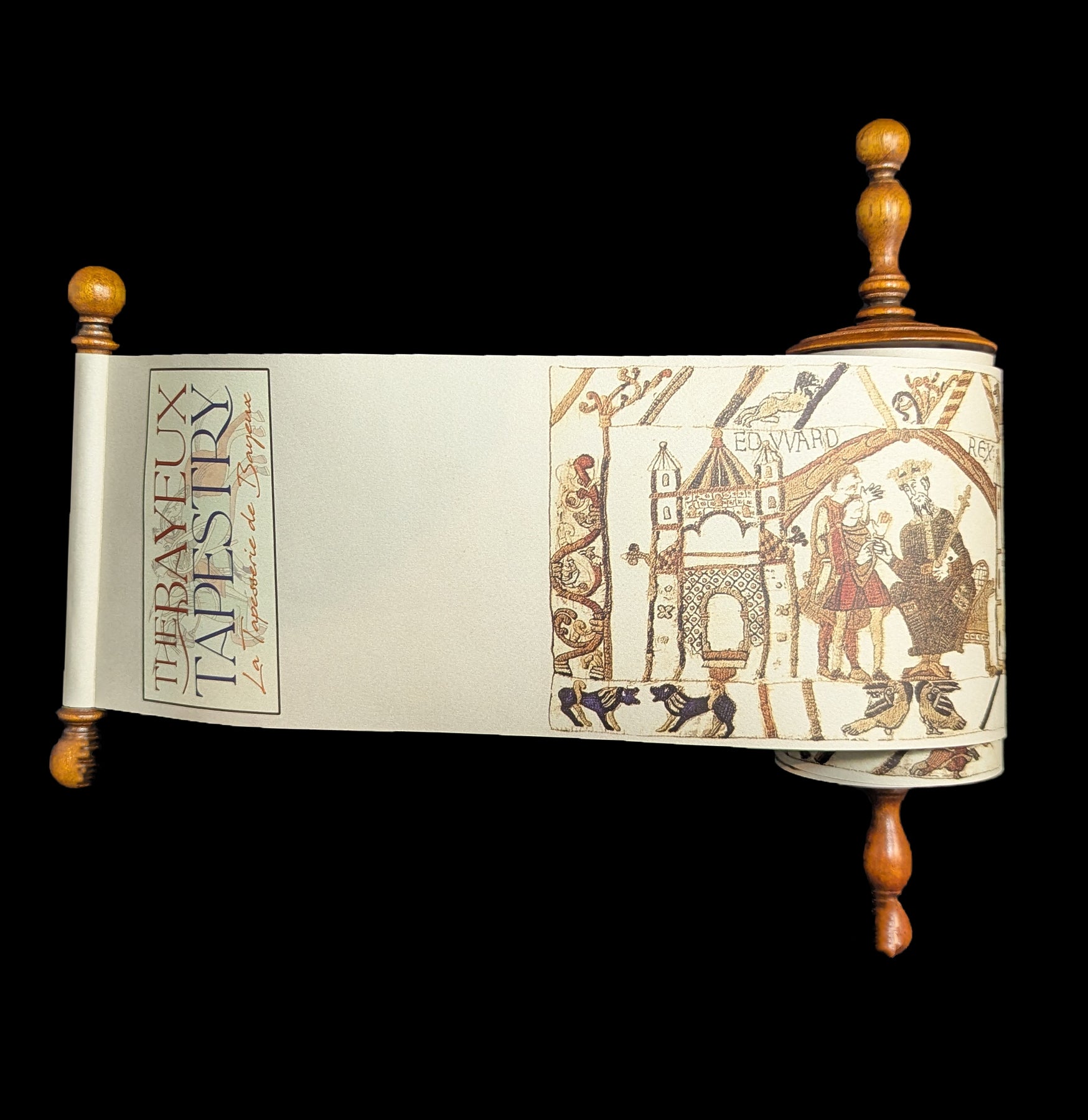 Authentic Bayeux Tapestry Replica - Medieval Historical Wall Art for Home Decor & History Enthusiasts | Perfect for Living Rooms, Classrooms & Museums