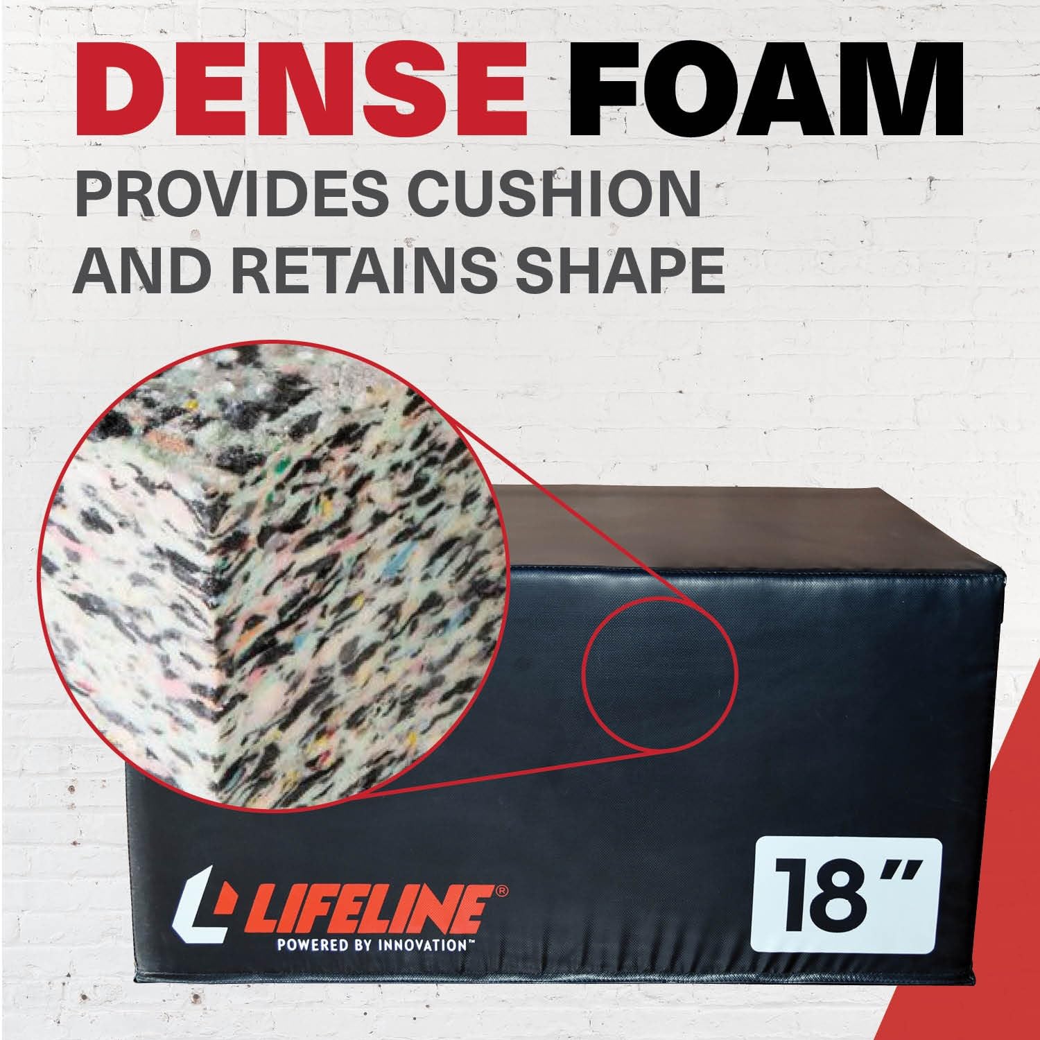 Durable Foam Plyo Box with Vinyl Cover & Handles - Adjustable Height Plyometric Jump Box for CrossFit, HIIT, Home Gym Workouts - Perfect for Box Jumps, Step-Ups & Strength Training Exercises