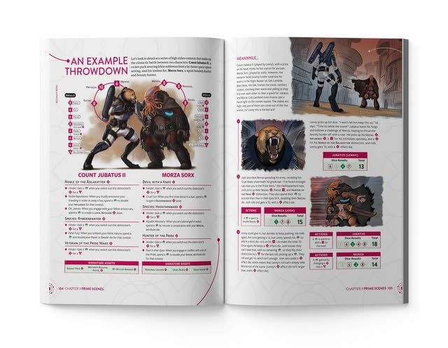 Cortex Prime RPG: Core Rulebook Hardcover - Tabletop Roleplaying Game for Fantasy, Sci-Fi & Adventure Campaigns