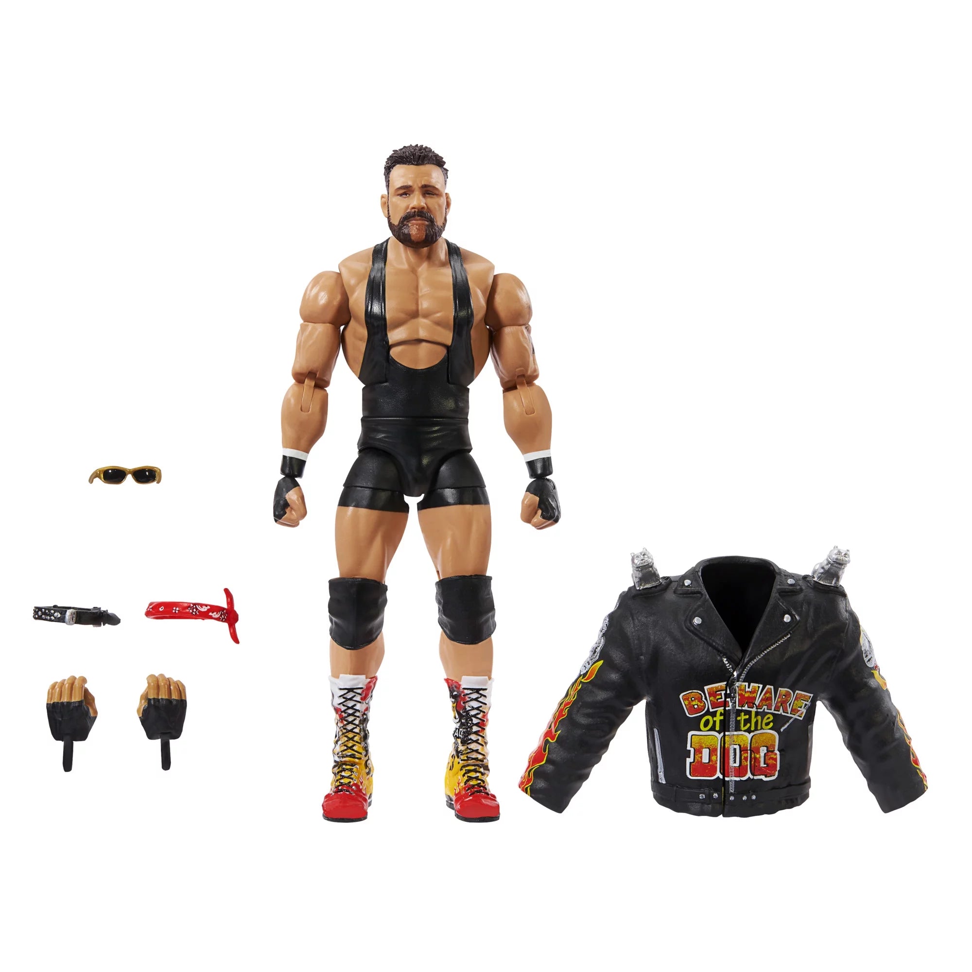 WWE Elite Rick Steiner Action Figure - Collectible Wrestling Toy for Fans & Kids | Perfect for Display, Play & Gifts