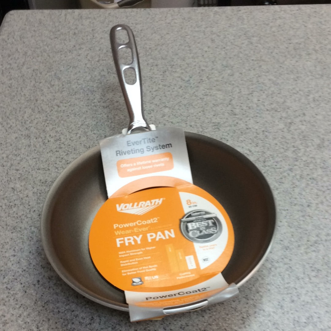 Vollrath 8-Inch Nonstick Frying Pan - Professional Grade Skillet for Eggs, Pancakes & Sauteing - Perfect for Home Kitchen & Restaurant Use