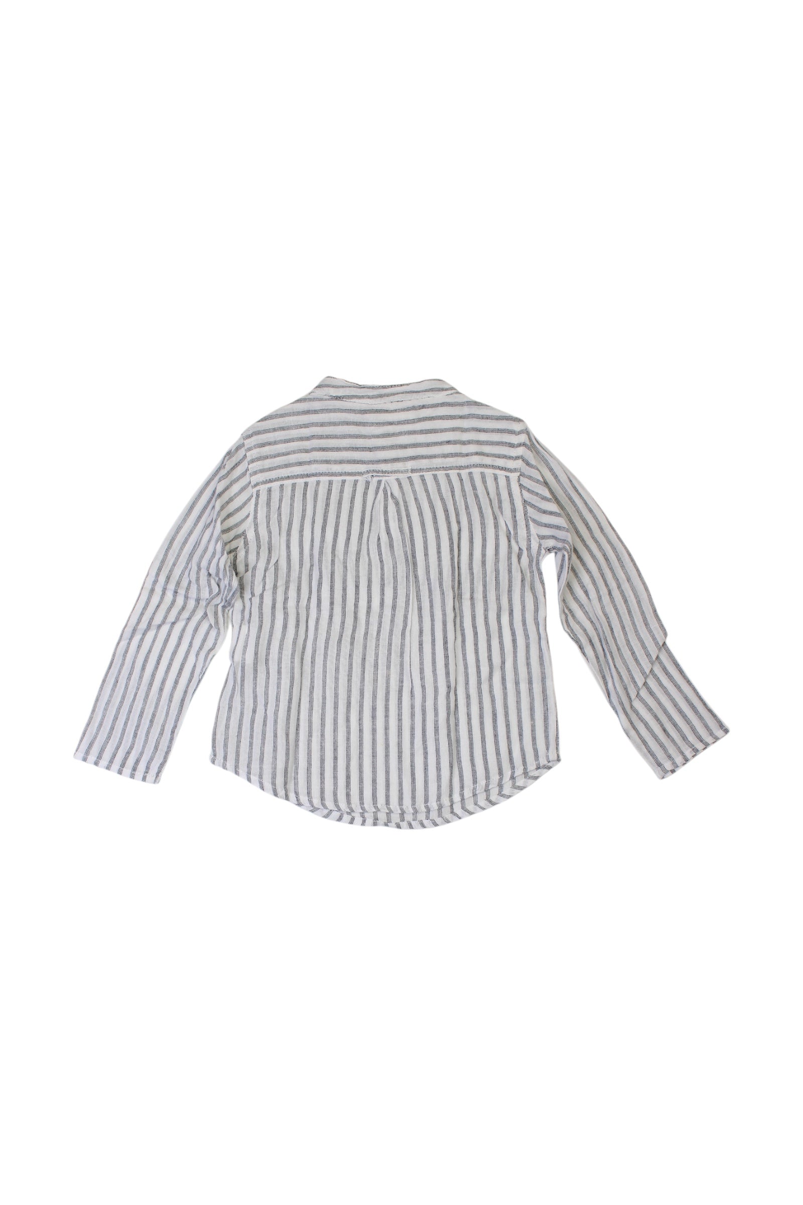 Arsène Et Les Pipelettes Striped Long Sleeve Shirt for Toddlers - Size 2T | Cute & Comfortable Boys' Casual Wear for Playdates & Preschool