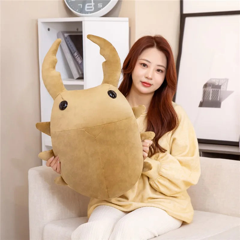 50/60cm Cute Cartoon Insect Plush Toys - Kawaii Anime Stuffed Animals, Soft Body Pillow for Kids & Baby Gifts | Perfect for Nursery Decor, Birthday Presents & Cuddling Companions
