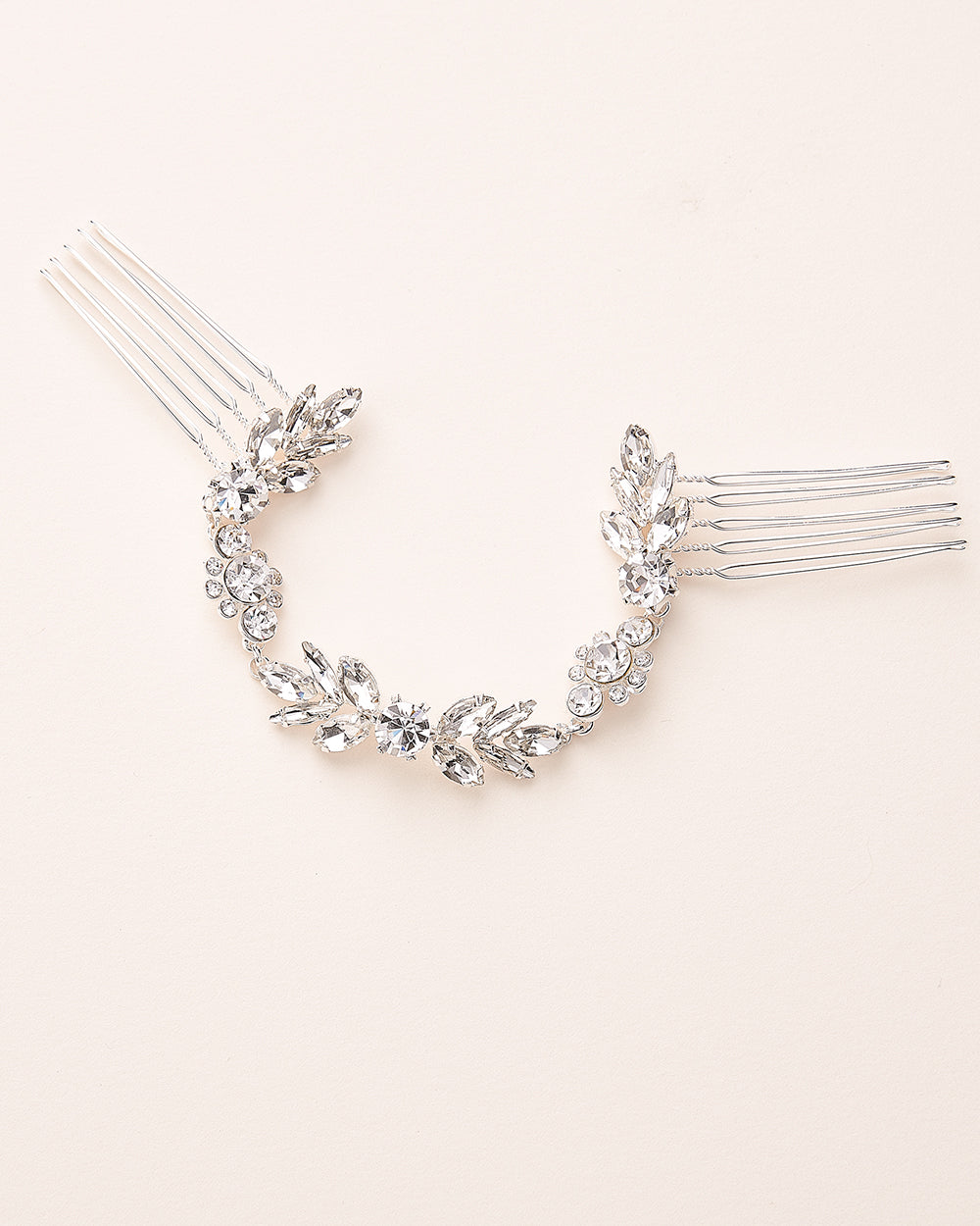 Melanie Crystal Headpiece - Elegant Rhinestone Hair Accessory for Women | Perfect for Weddings, Parties, and Special Occasions